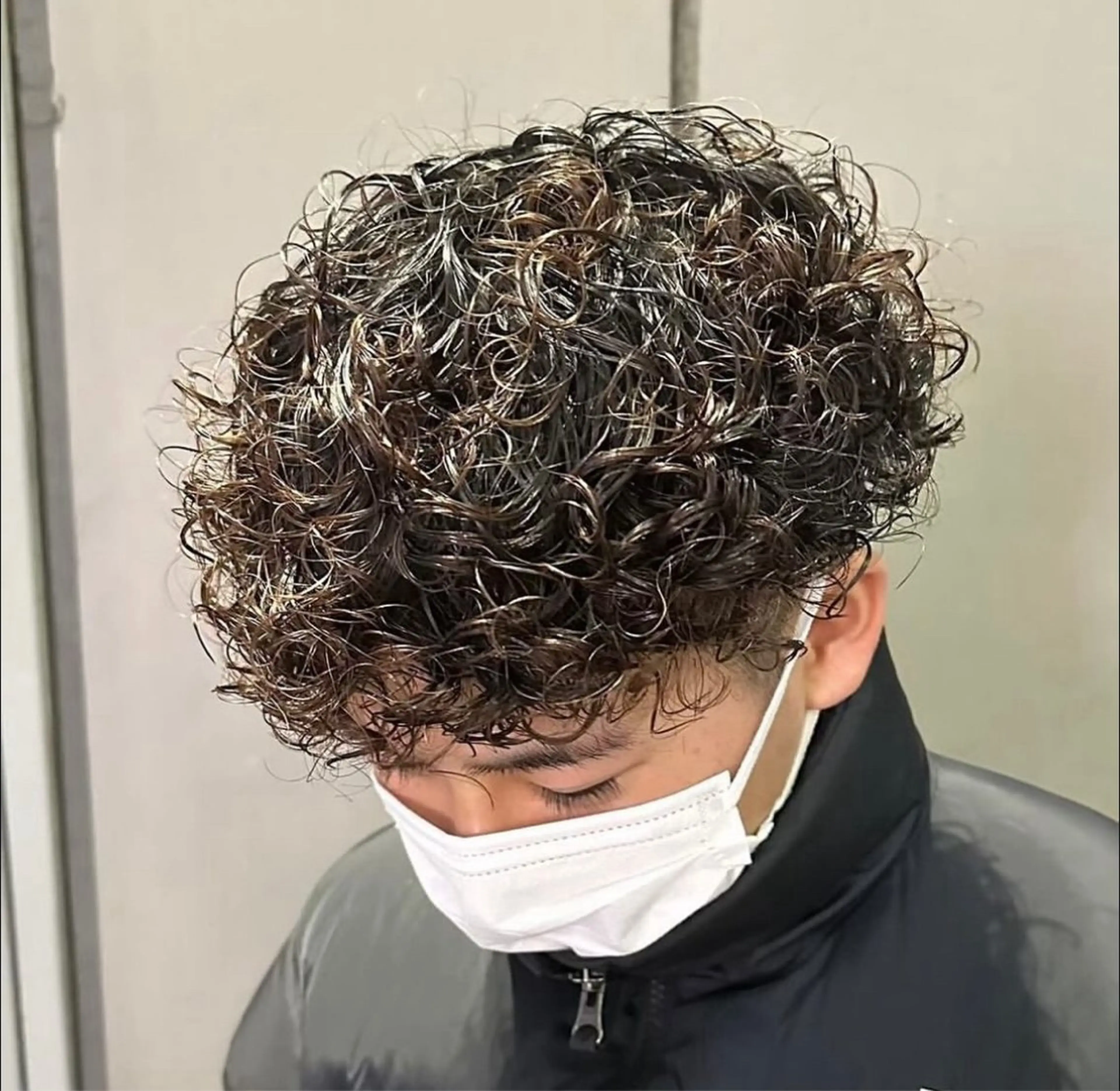 ショート パーマ メンズ 🖤Ayumi🖤 メンズ特化❤️‍🔥のヘアスタイル