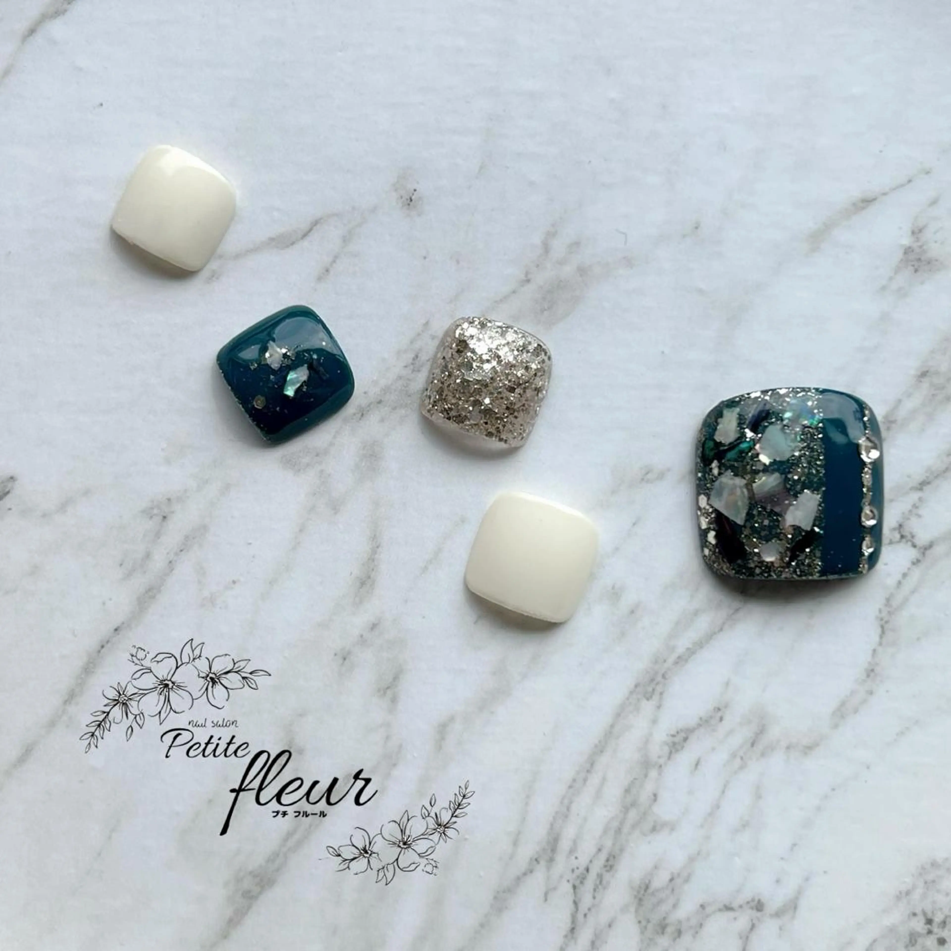 ネイル ❁⃘*。Petite fleur❁⃘*りさのネイルデザイン