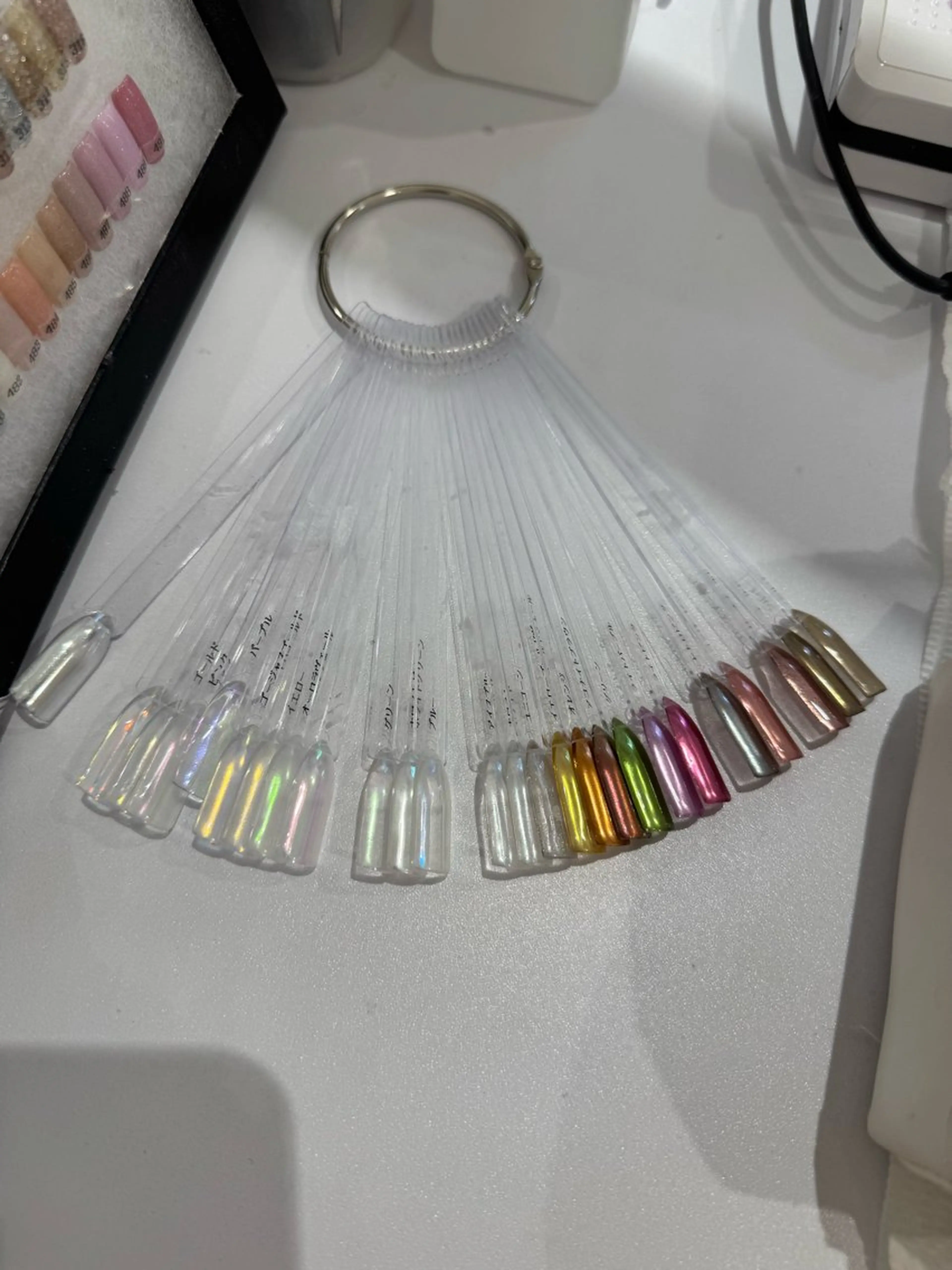 ネイル ミラーネイル ピンク ピンクベージュ deicy nail&eyelash渋谷所属・deicy rinaのネイルデザイン