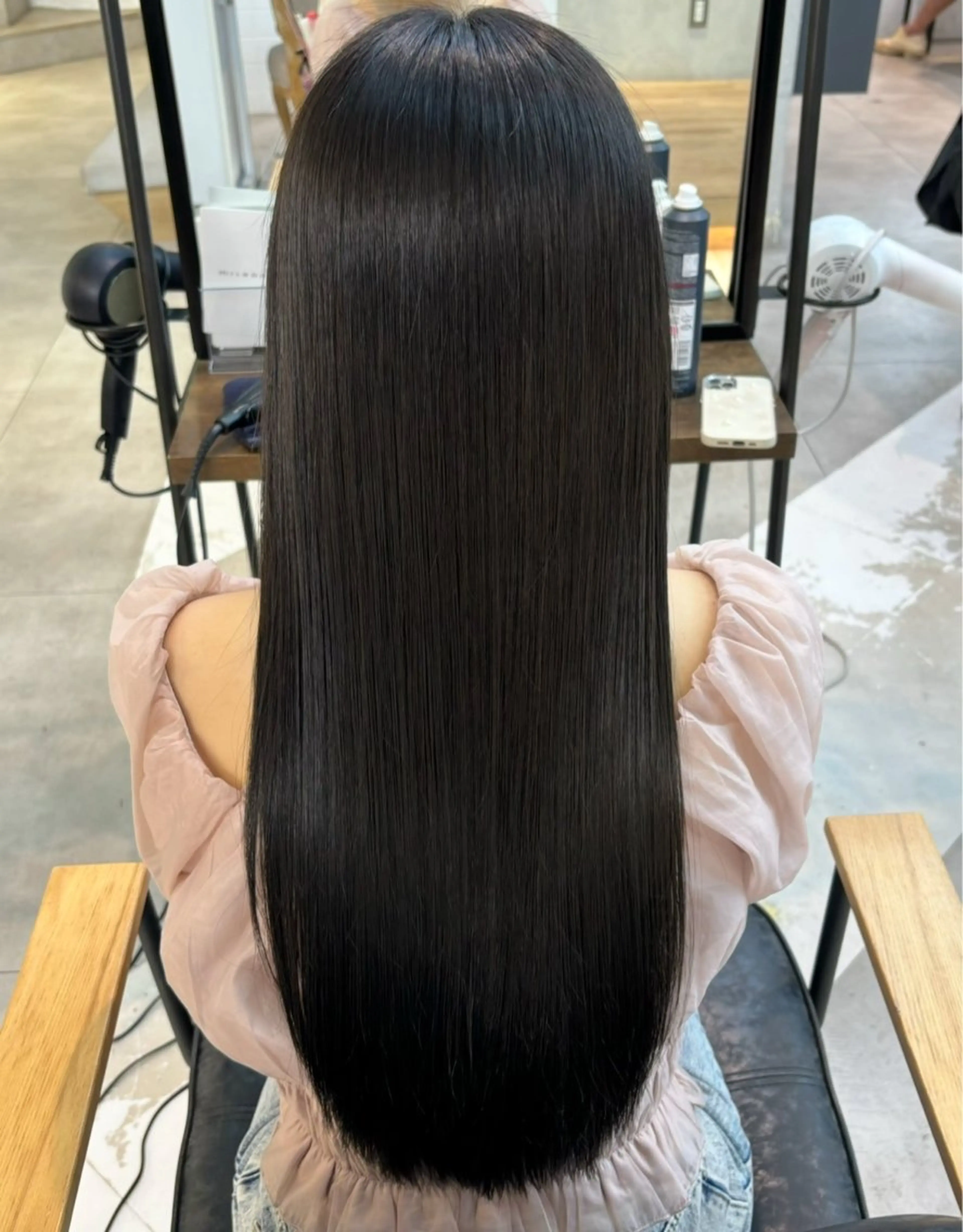 【就活応援メニュー‼️👔📣】暗くしたい方向けのトーンダウンカラー🖤✨の写真