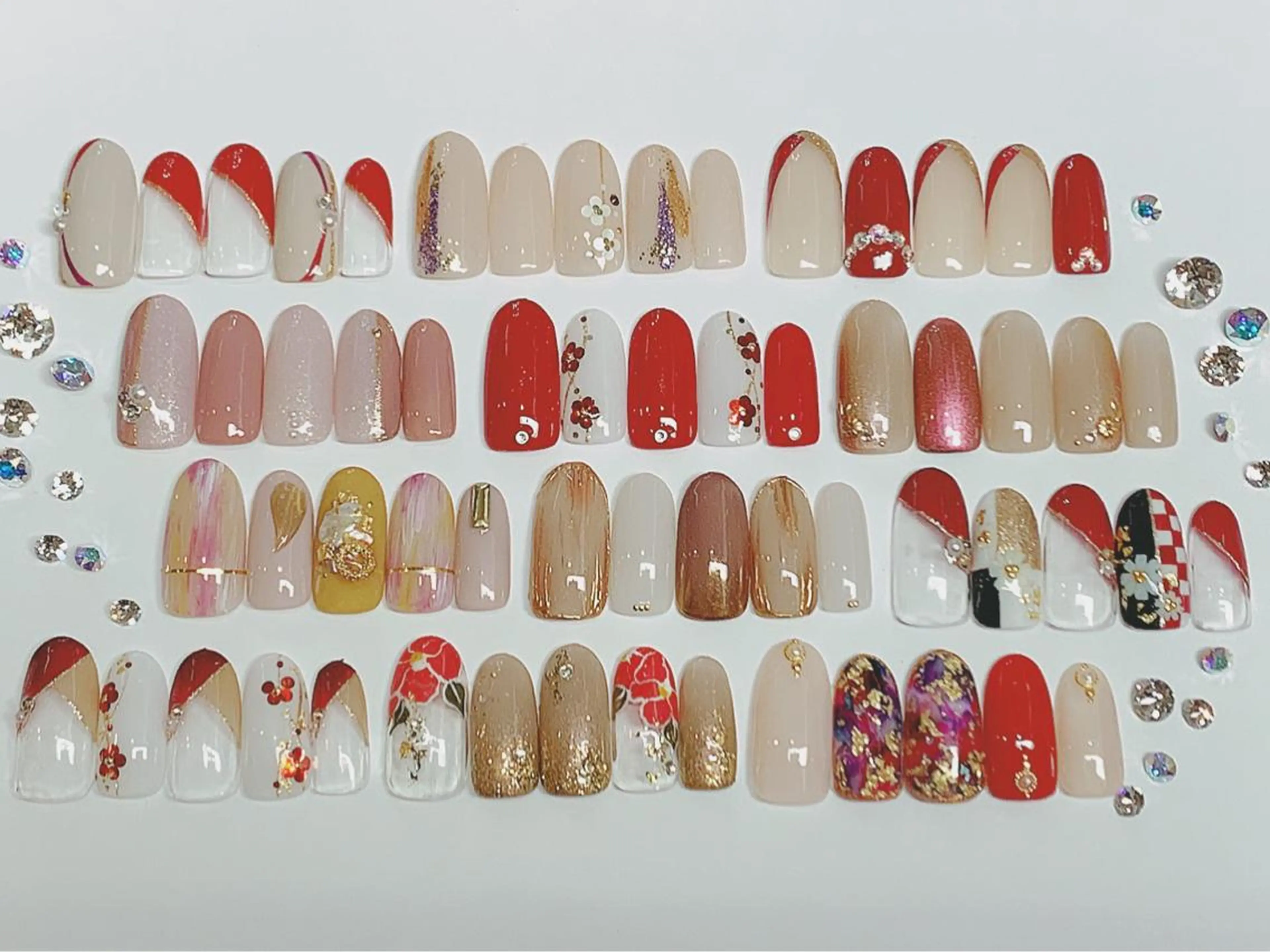 ネイル ネイルチップ Frances 今村のネイルデザイン