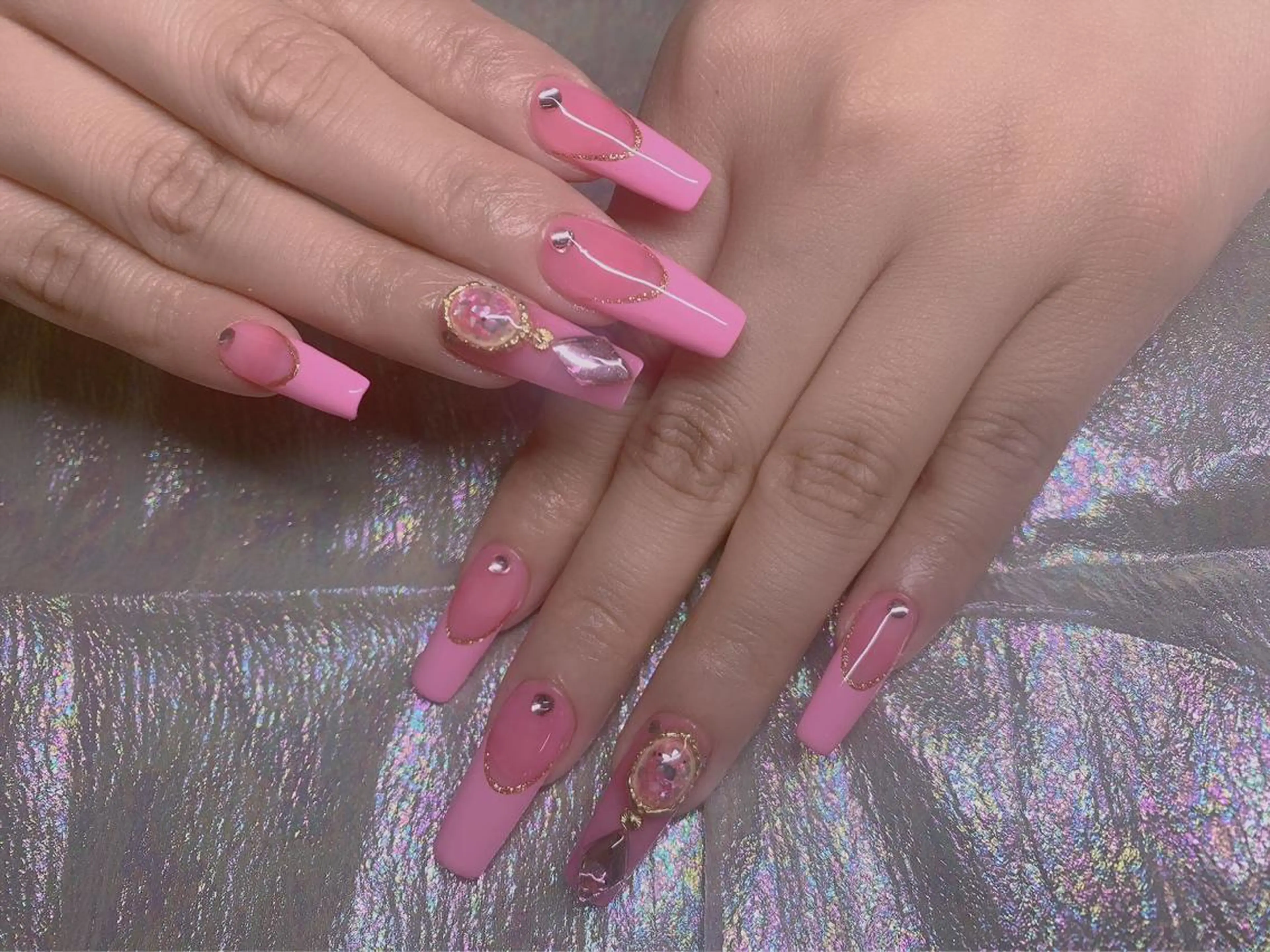 ネイル 長さだし専門店 M2　rikaのネイルデザイン