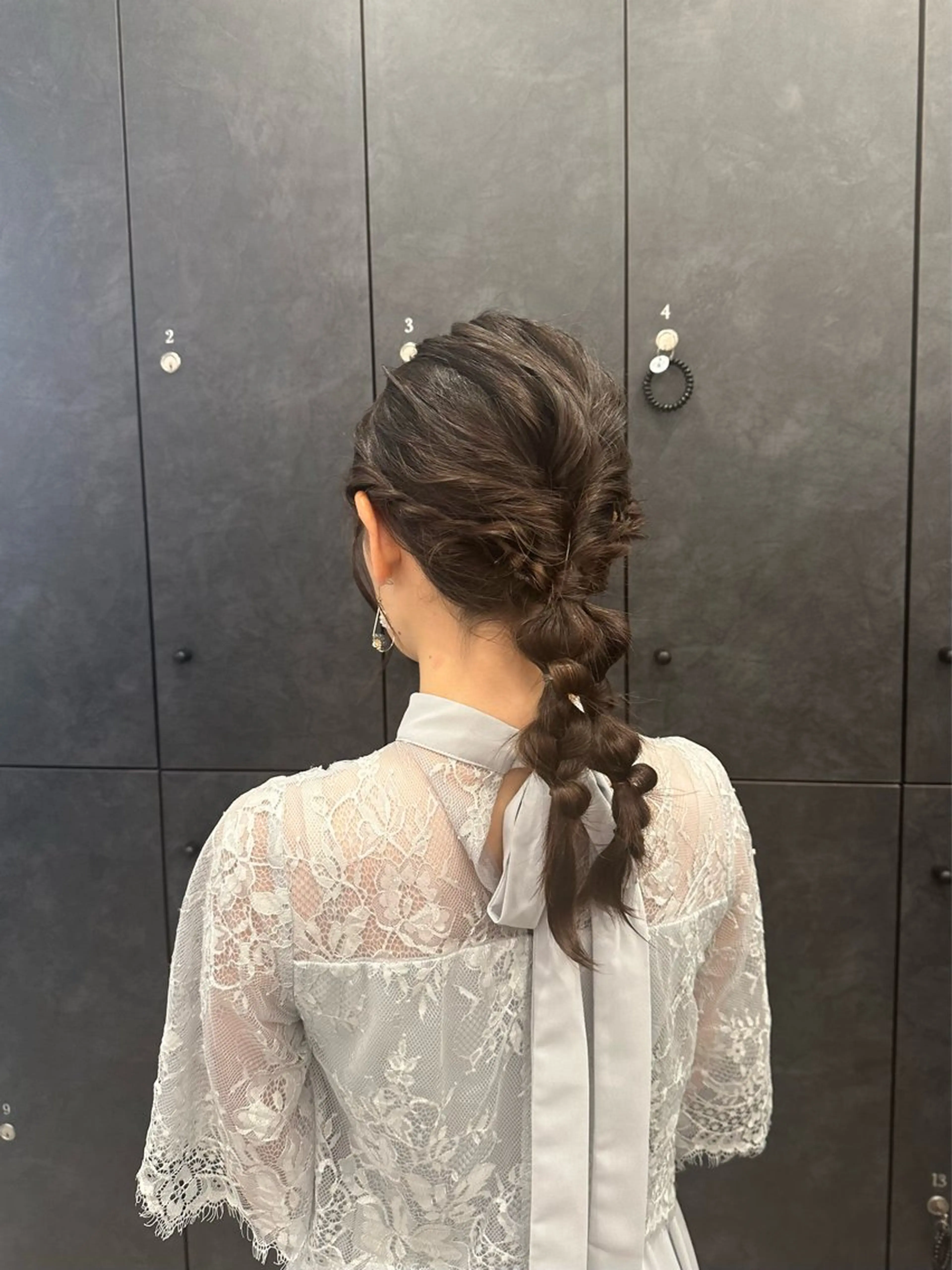 セミロング 銀座/ヘアセット シマムラ ミホのヘアスタイル