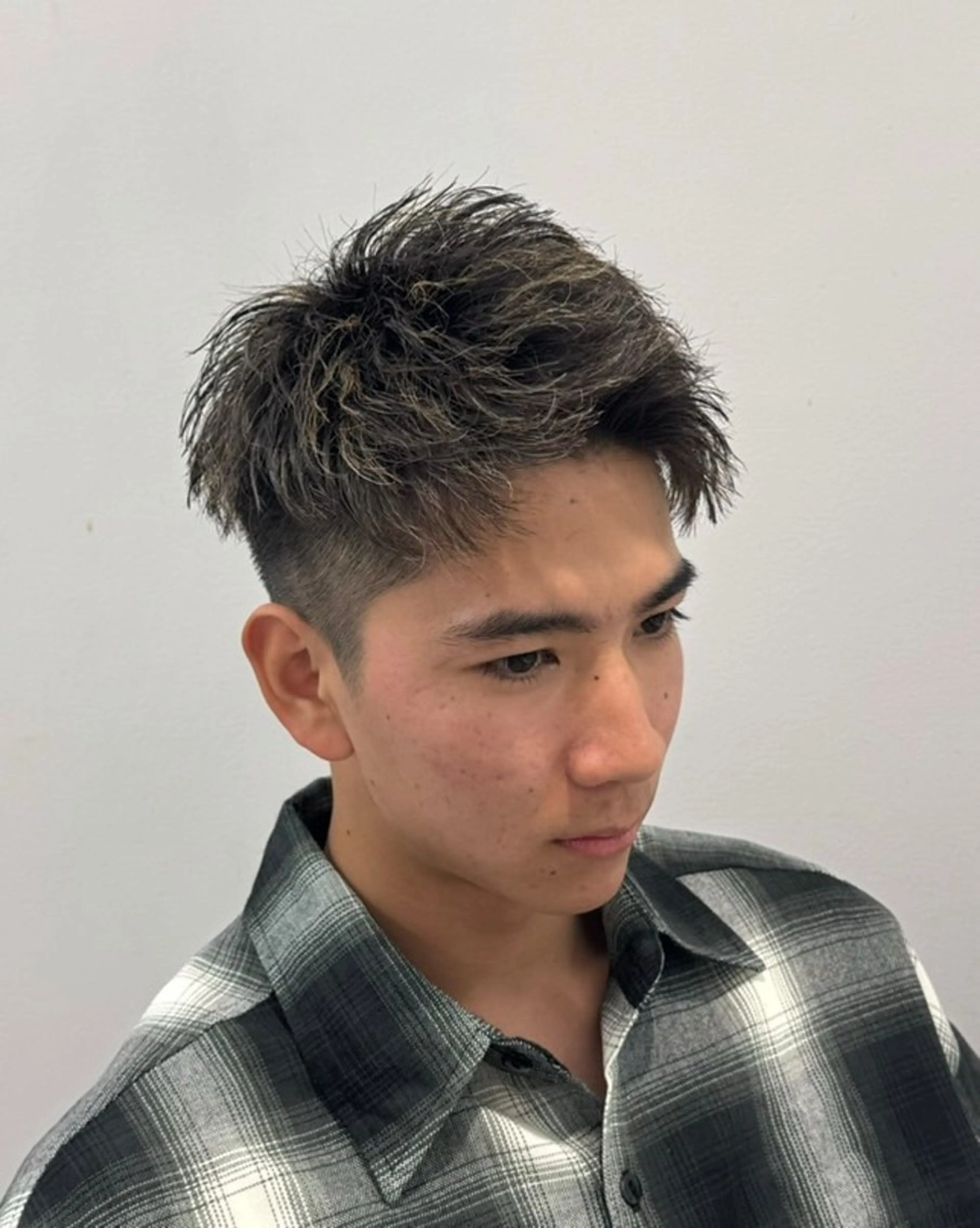 ワンカラー＋ハイライトの写真