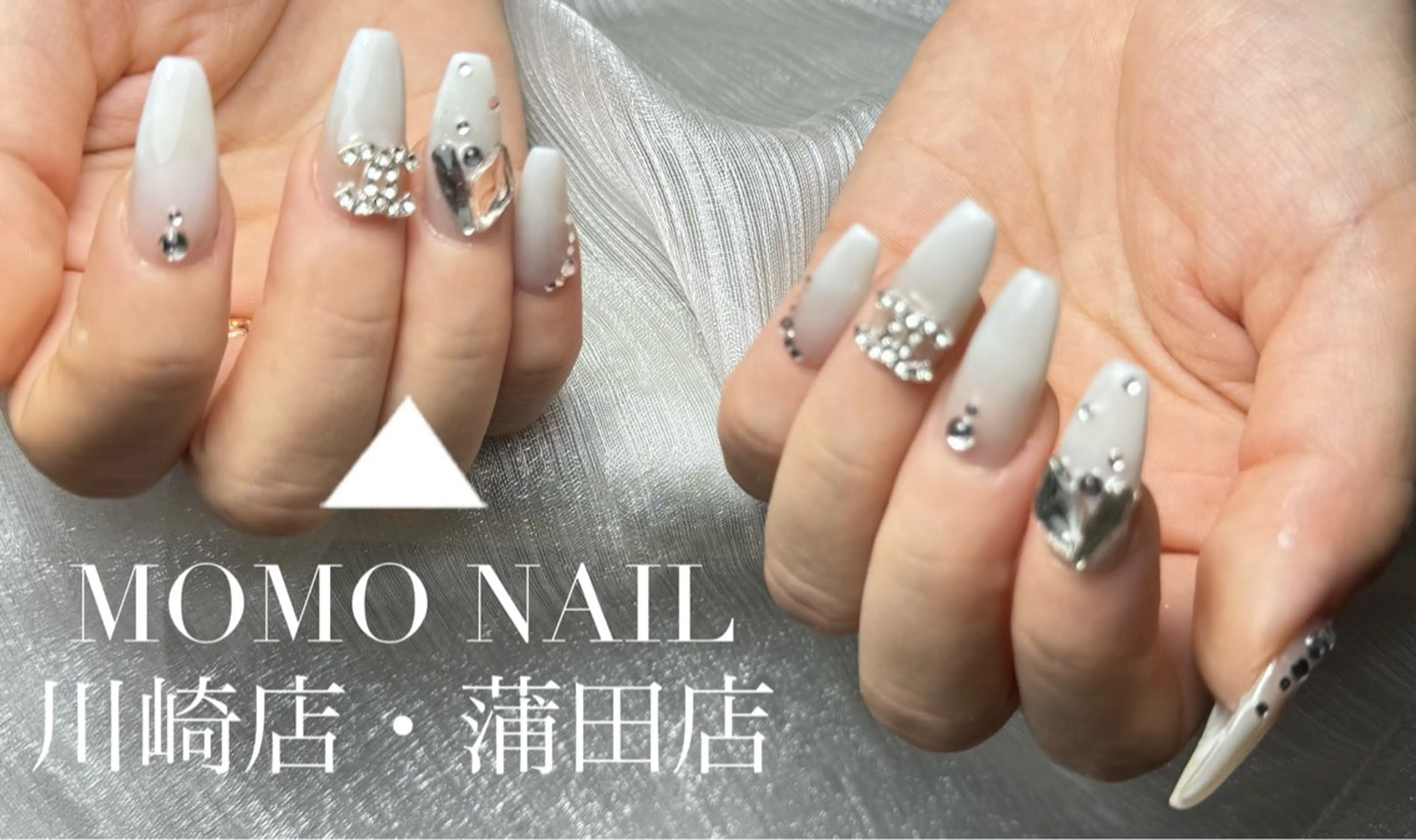 ネイル 持ち込み MOMO nail所属・NIITSU 川崎のネイルデザイン