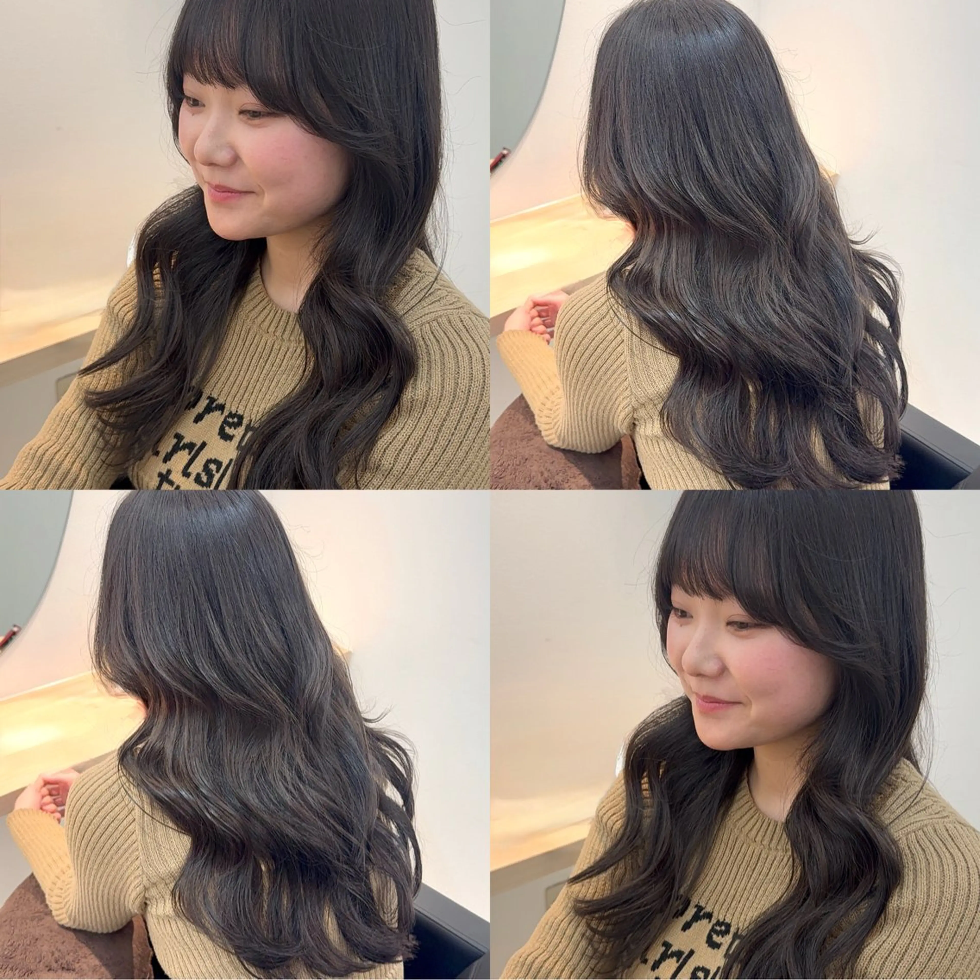 【💎ダメージ最小限💎】柔らか透け感ダブルカラーの写真