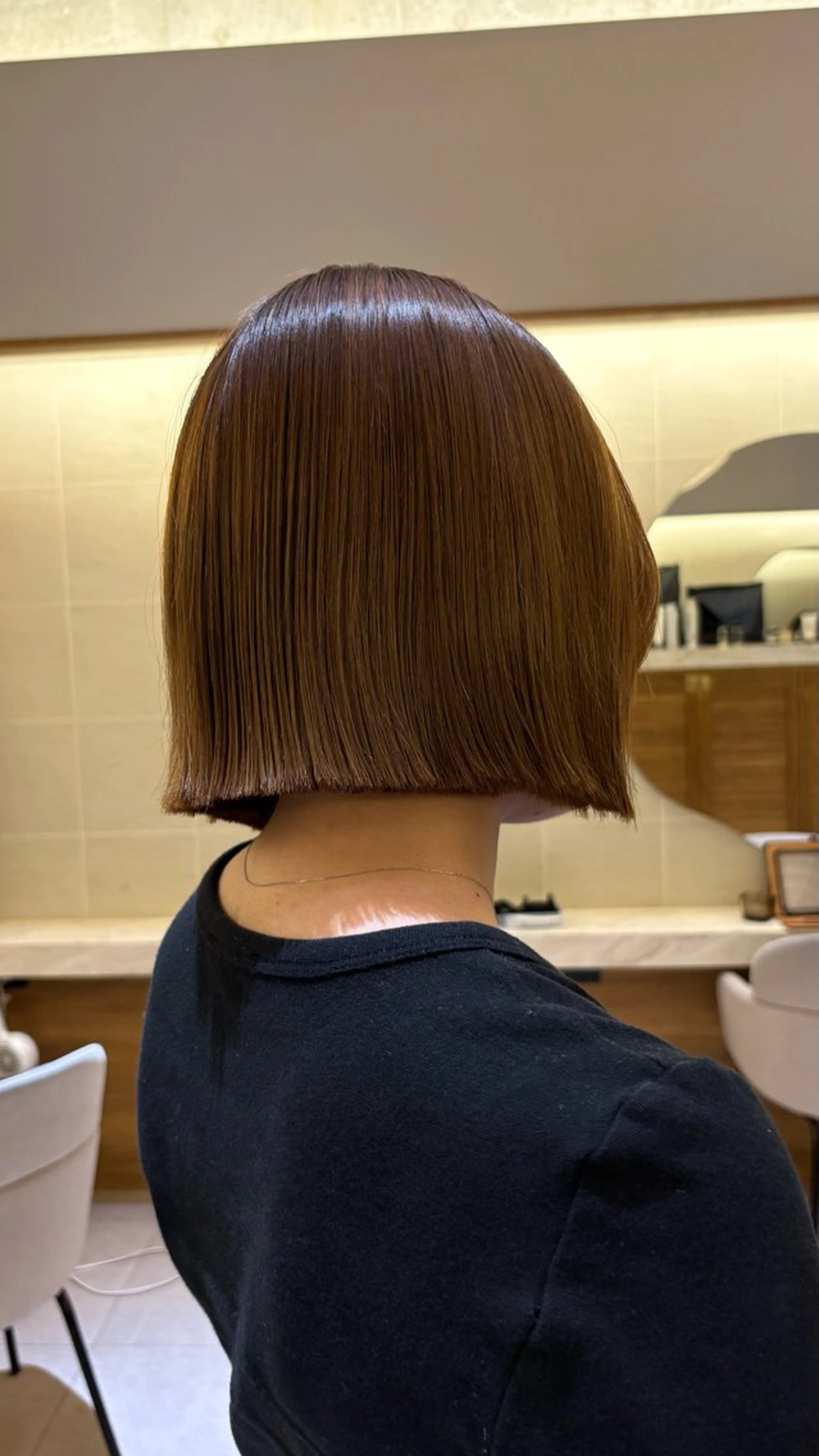 ショート 《無料カットモデル / perm》ナミのヘアスタイル