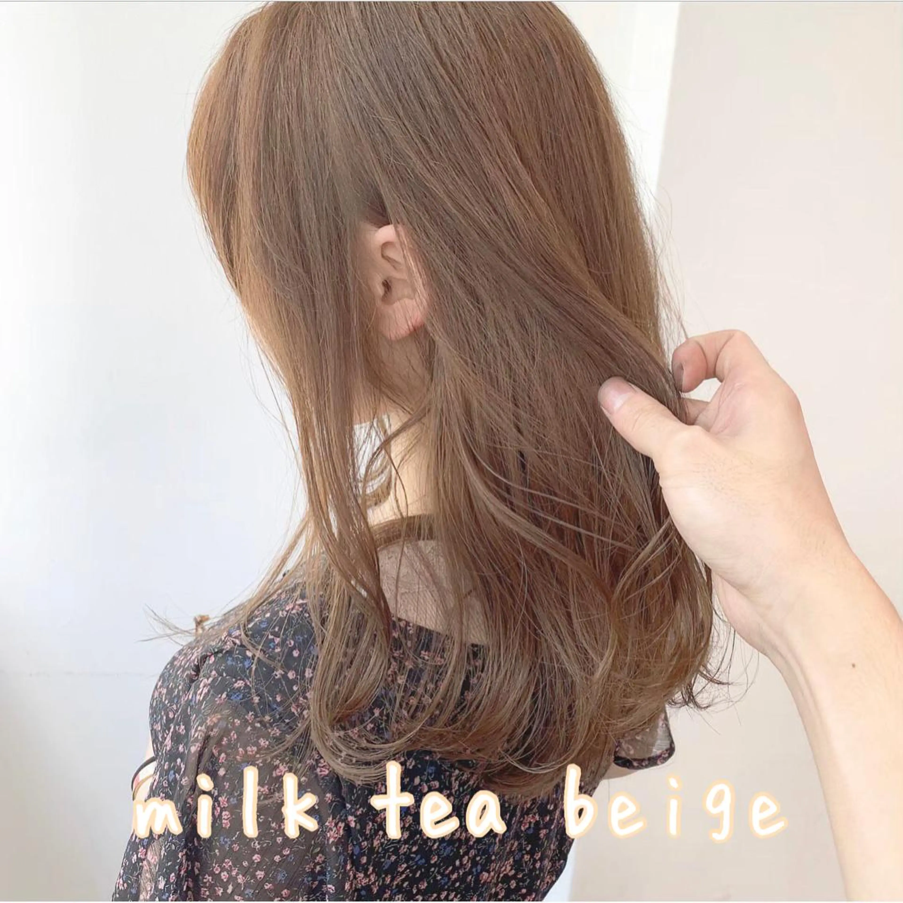 ミディアム カラー パーマ ヘアアレンジ 🩶透髪×モテ髪🩶 池袋SHE🏹🩶のヘアスタイル