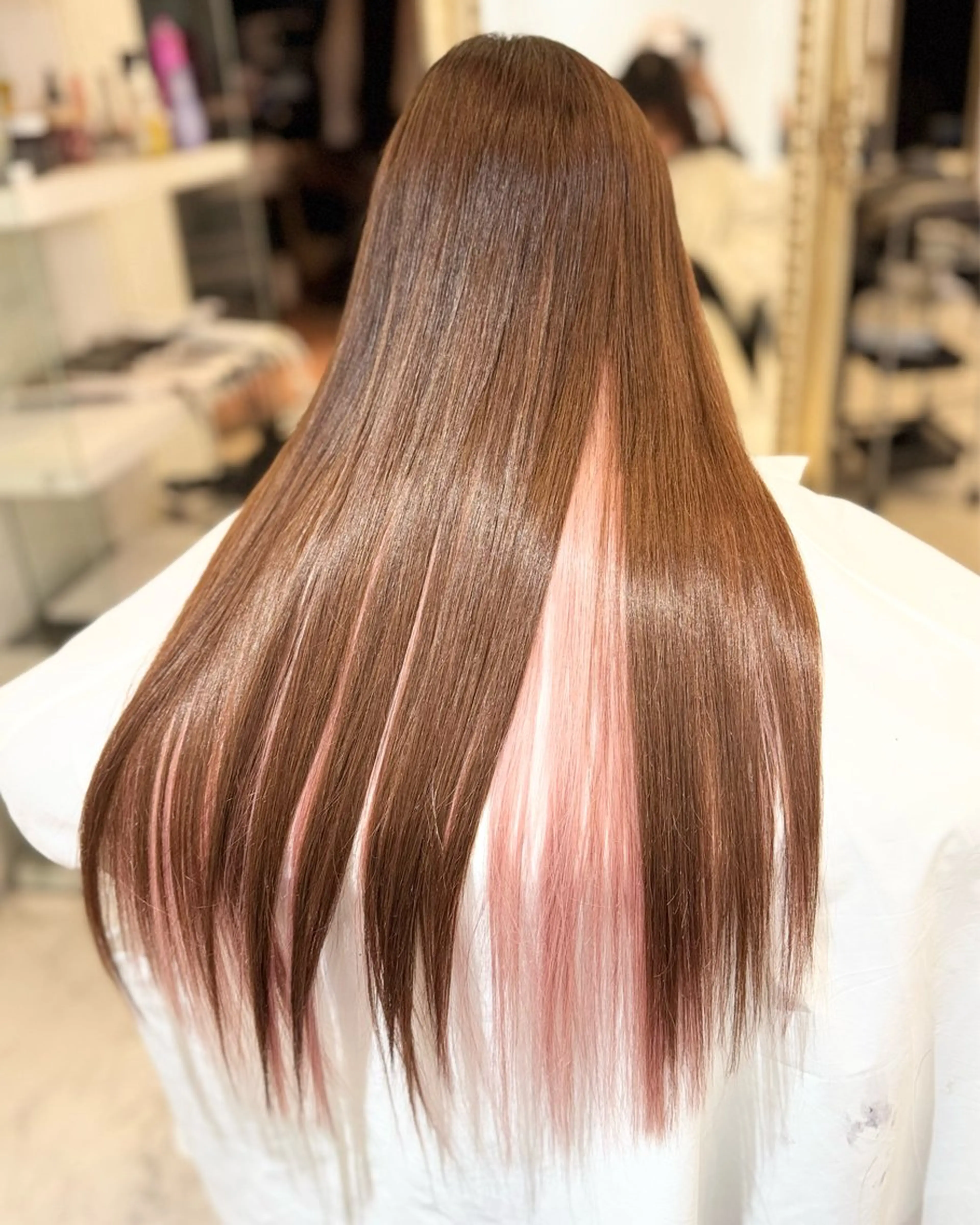 ✂️上限なし💛シールエクステ付け放題💛馴染ませカット込の写真