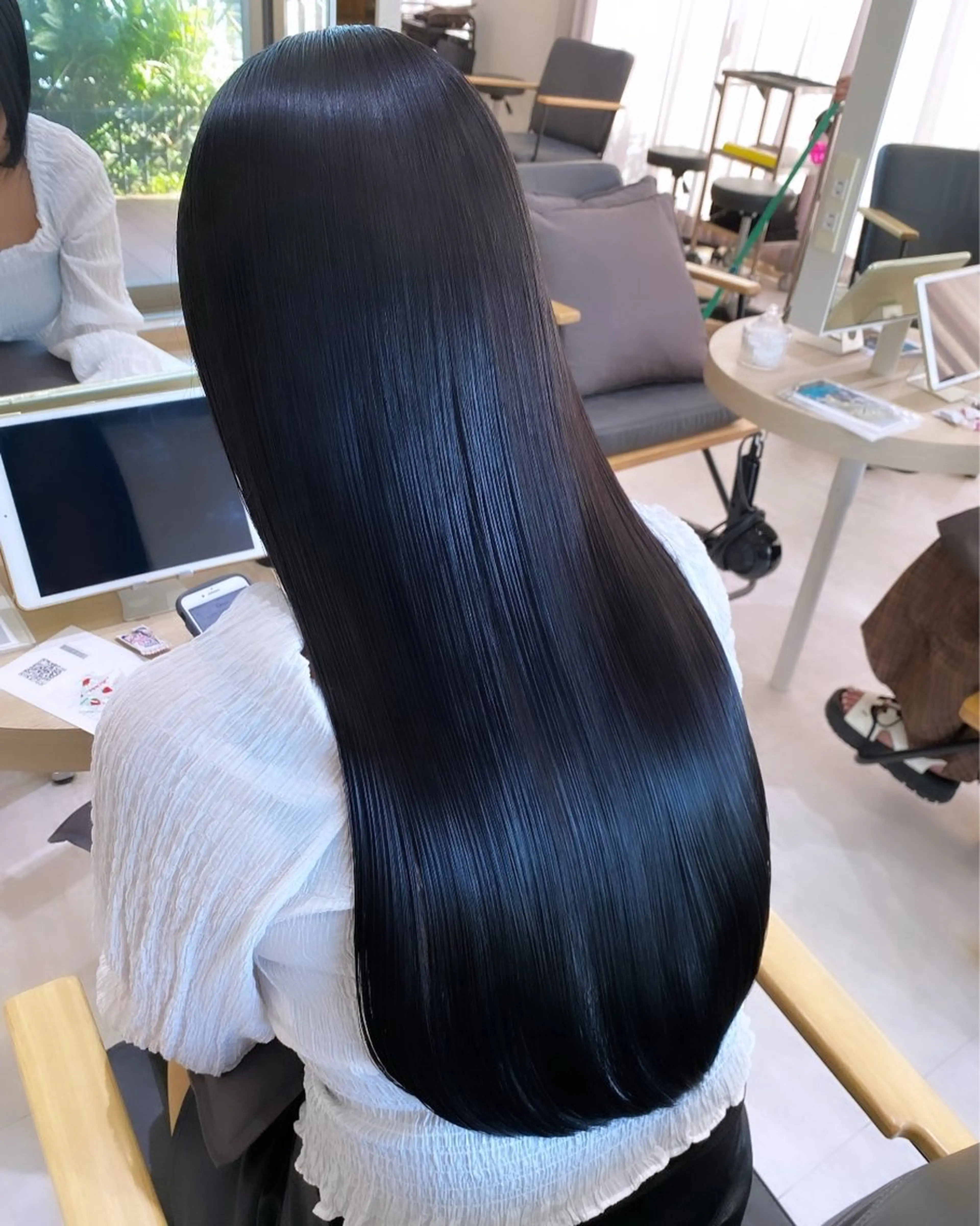 ロング カット ヘアカラー トリートメント 中村一樹/髪質改善/ 艶髪/艶カラー/美髪のヘアスタイル