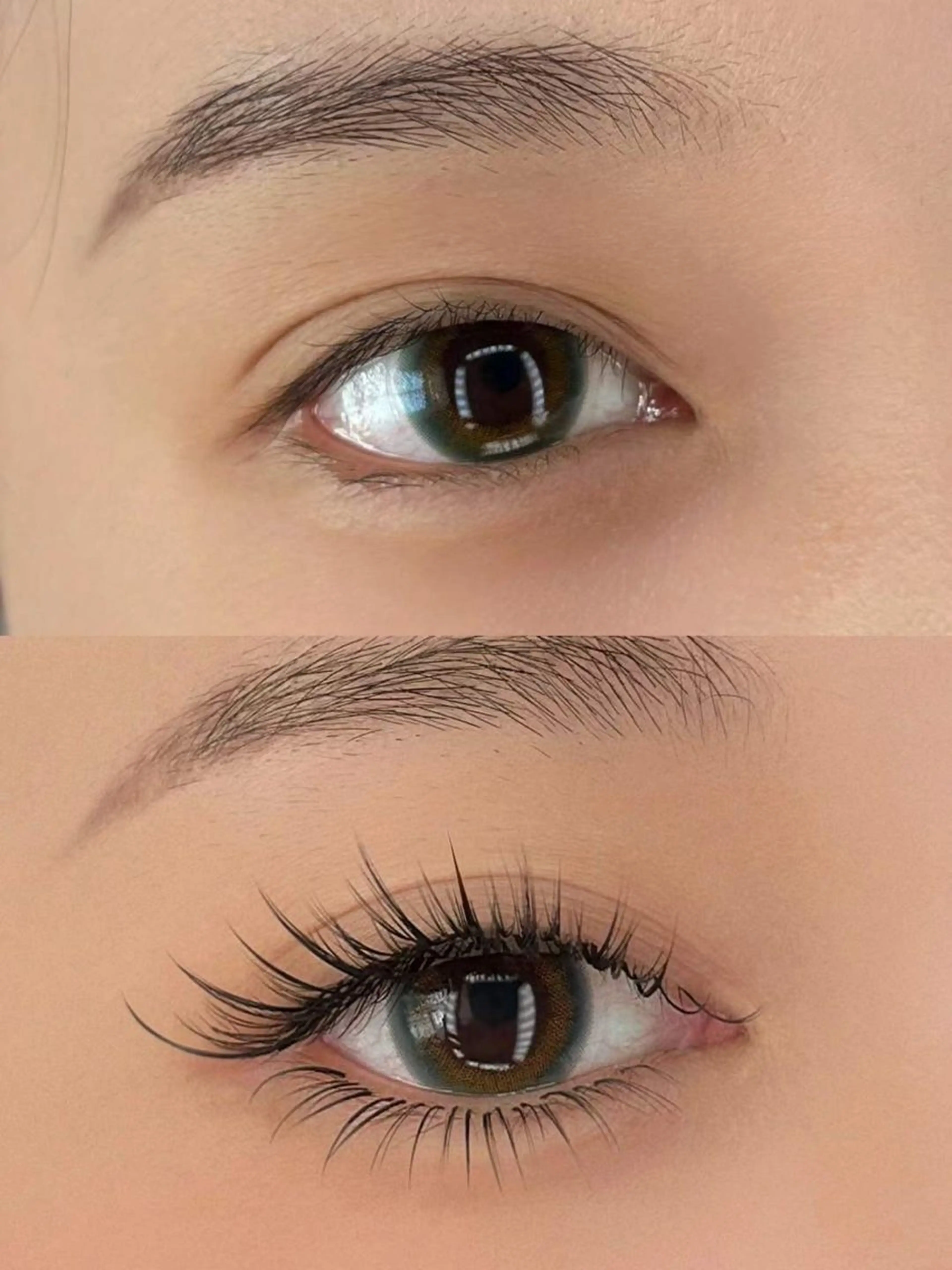 マツエク・マツパ マツエク Ai& Hitomiのマツエク・マツパデザイン