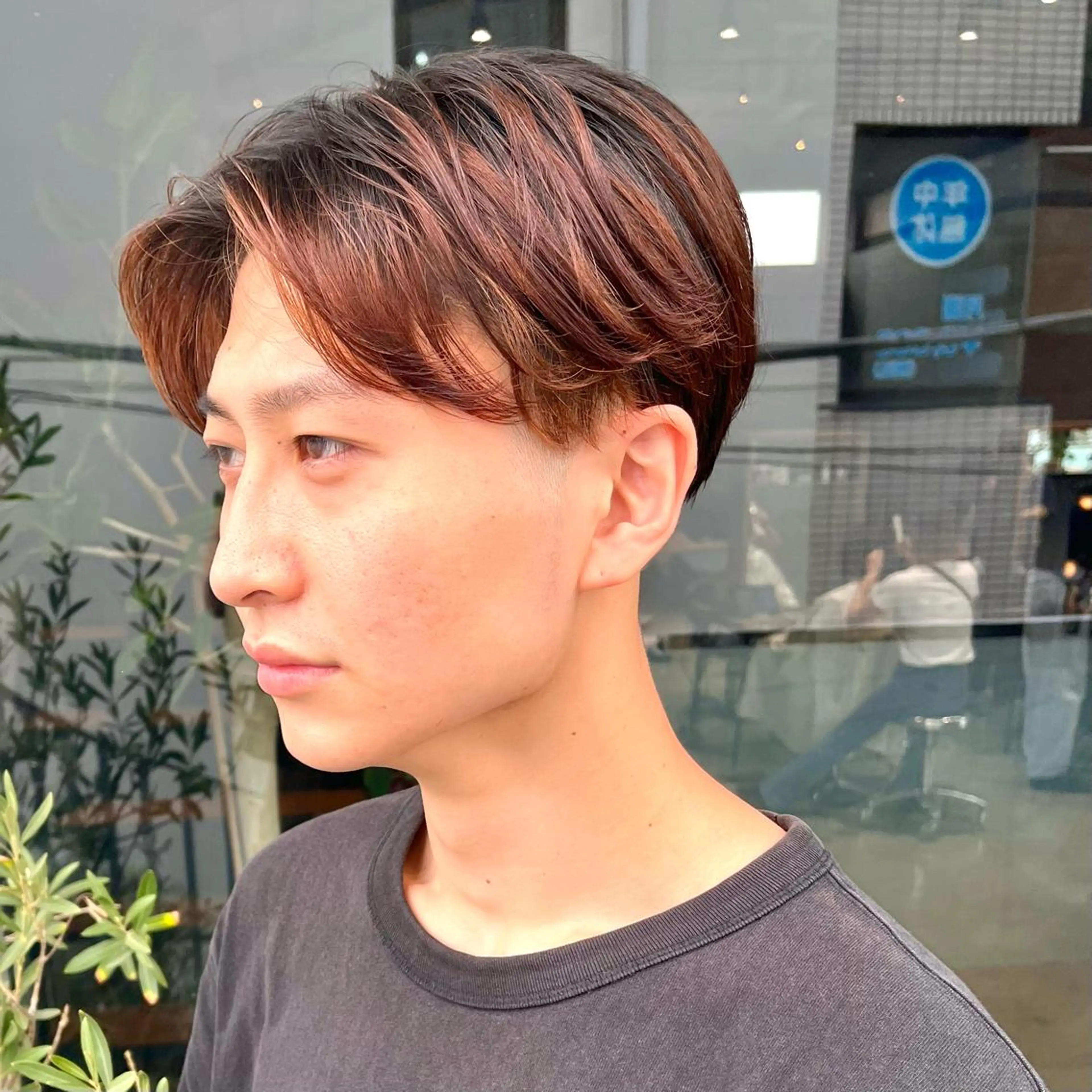 パーマ メンズ うるツヤハイトーン✨ /西川郁巳のヘアスタイル