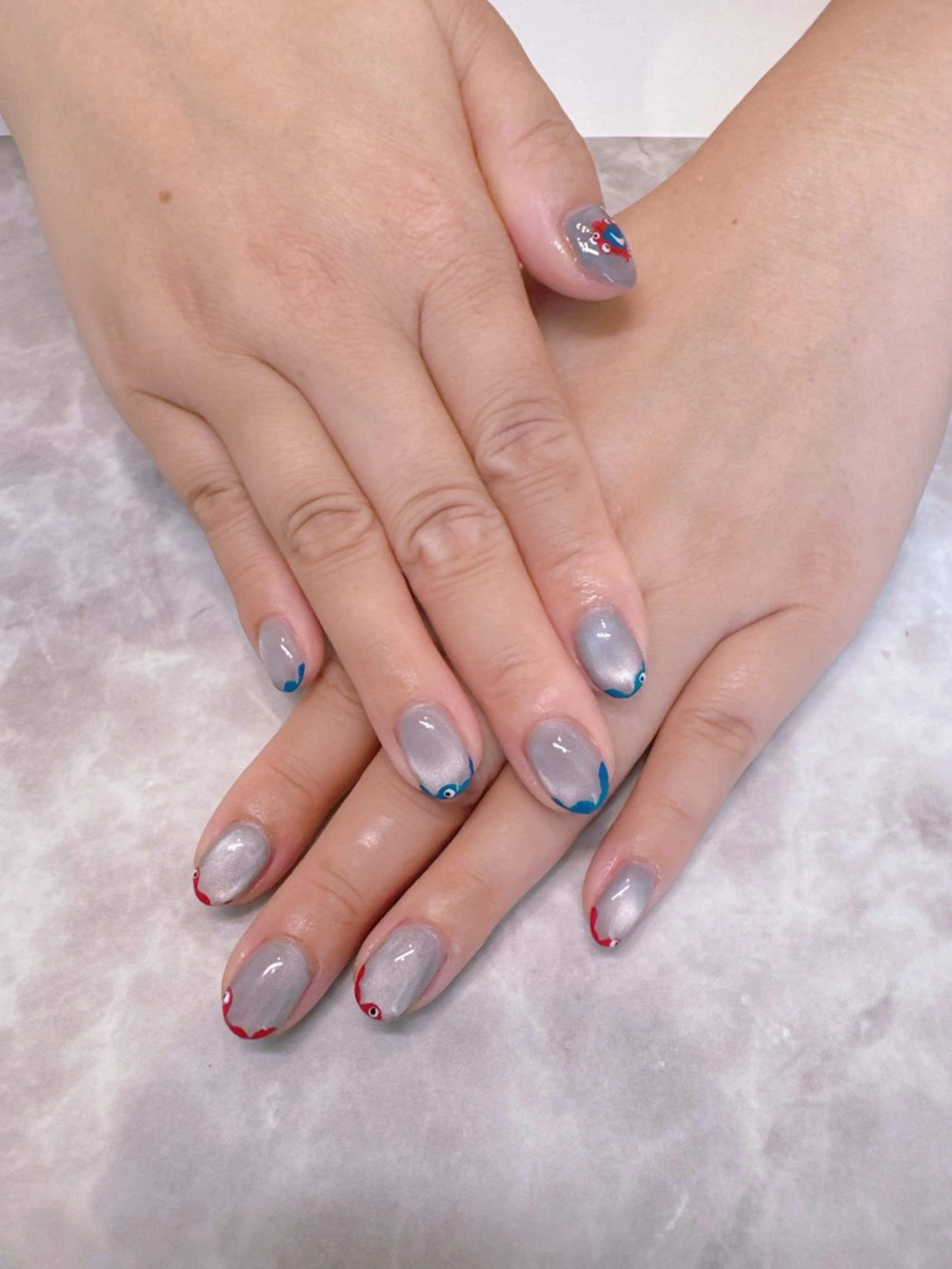 ネイル フレンチネイル ハンドネイル olim nailspaceのネイルデザイン