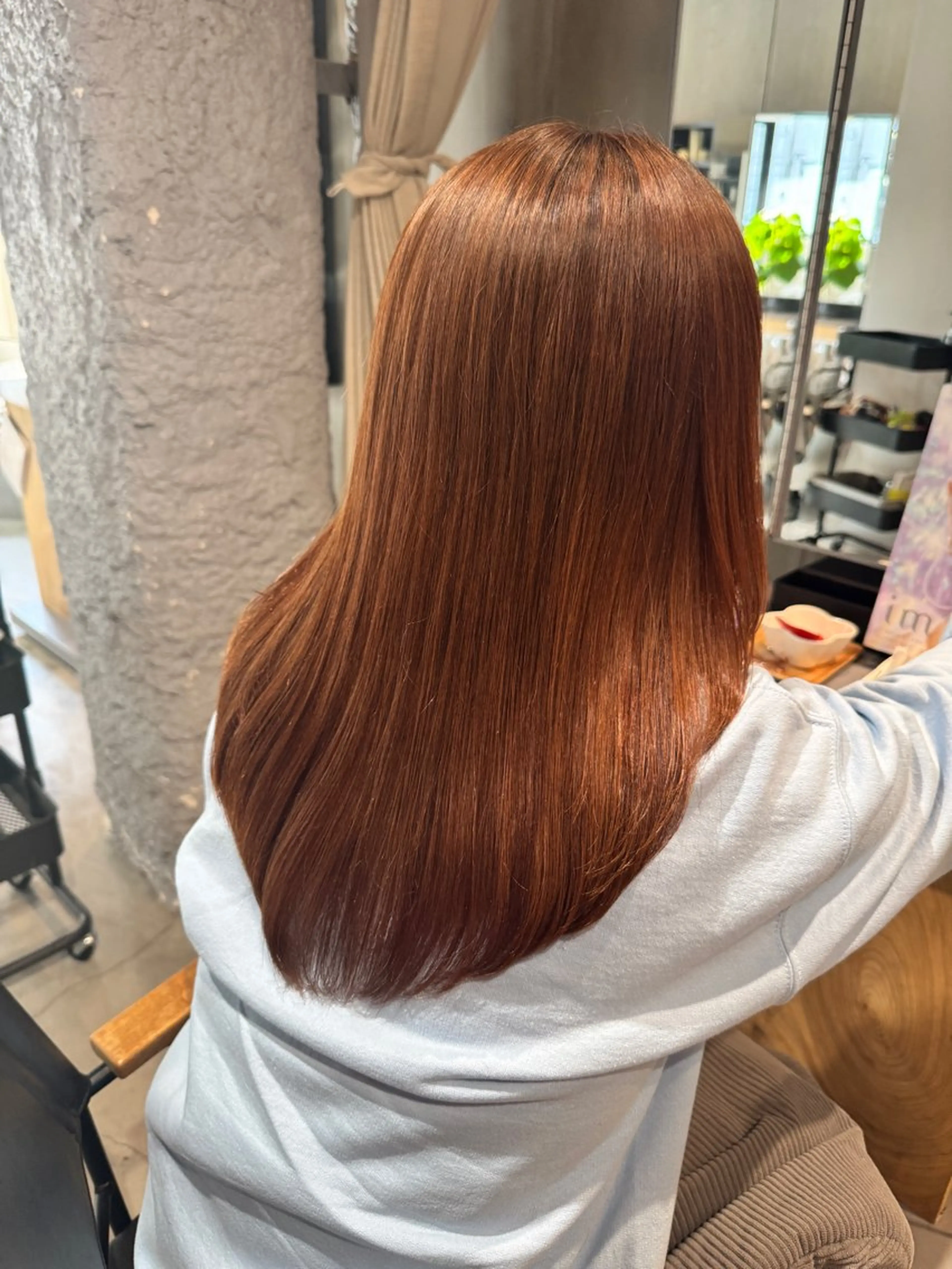 《人気NO.1❤️‍🔥🍒》カット+透明感カラー+トリートメント🥀の写真