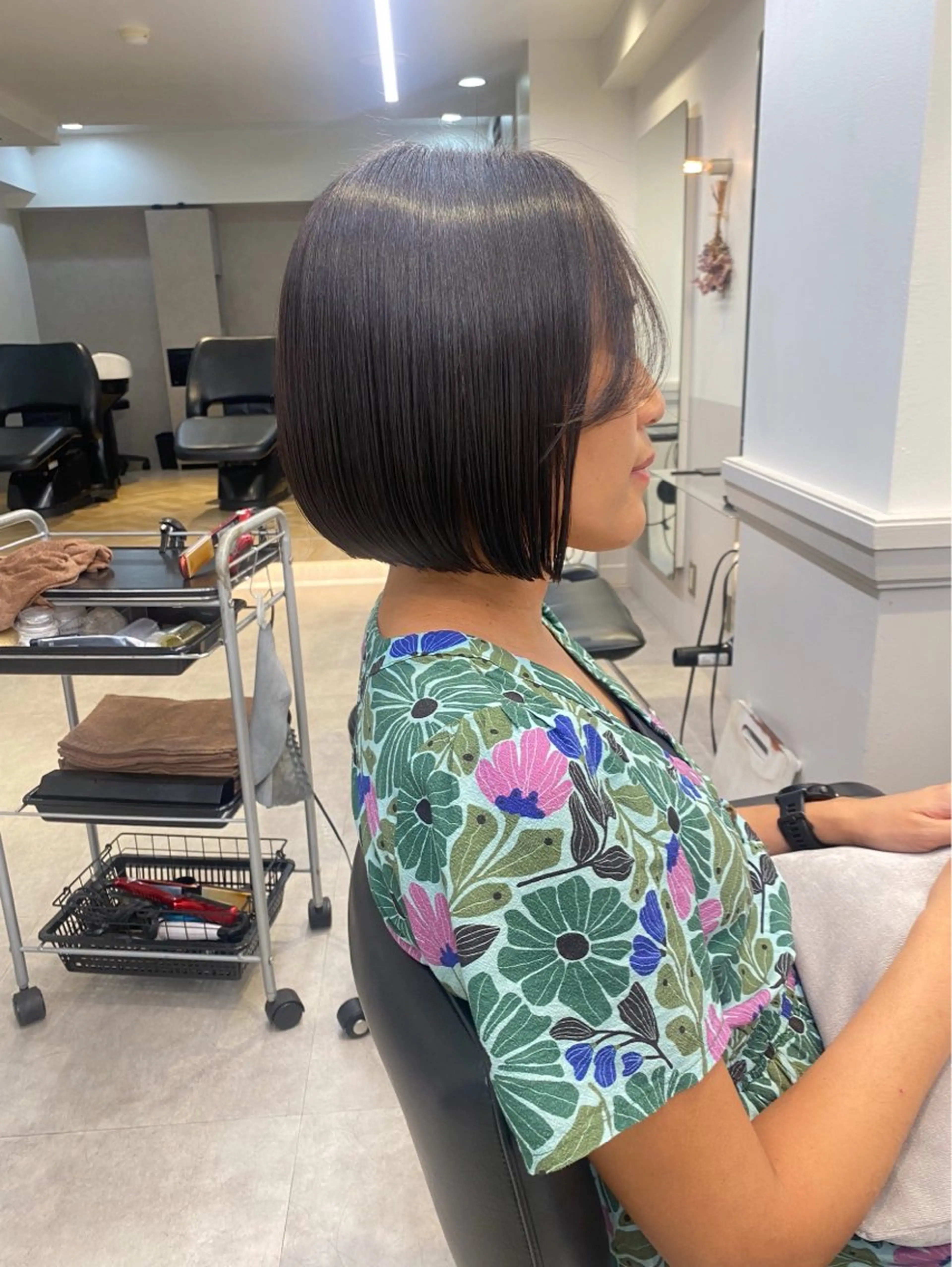 ミディアム an🦋ショートボブ 【蔵前】のヘアスタイル