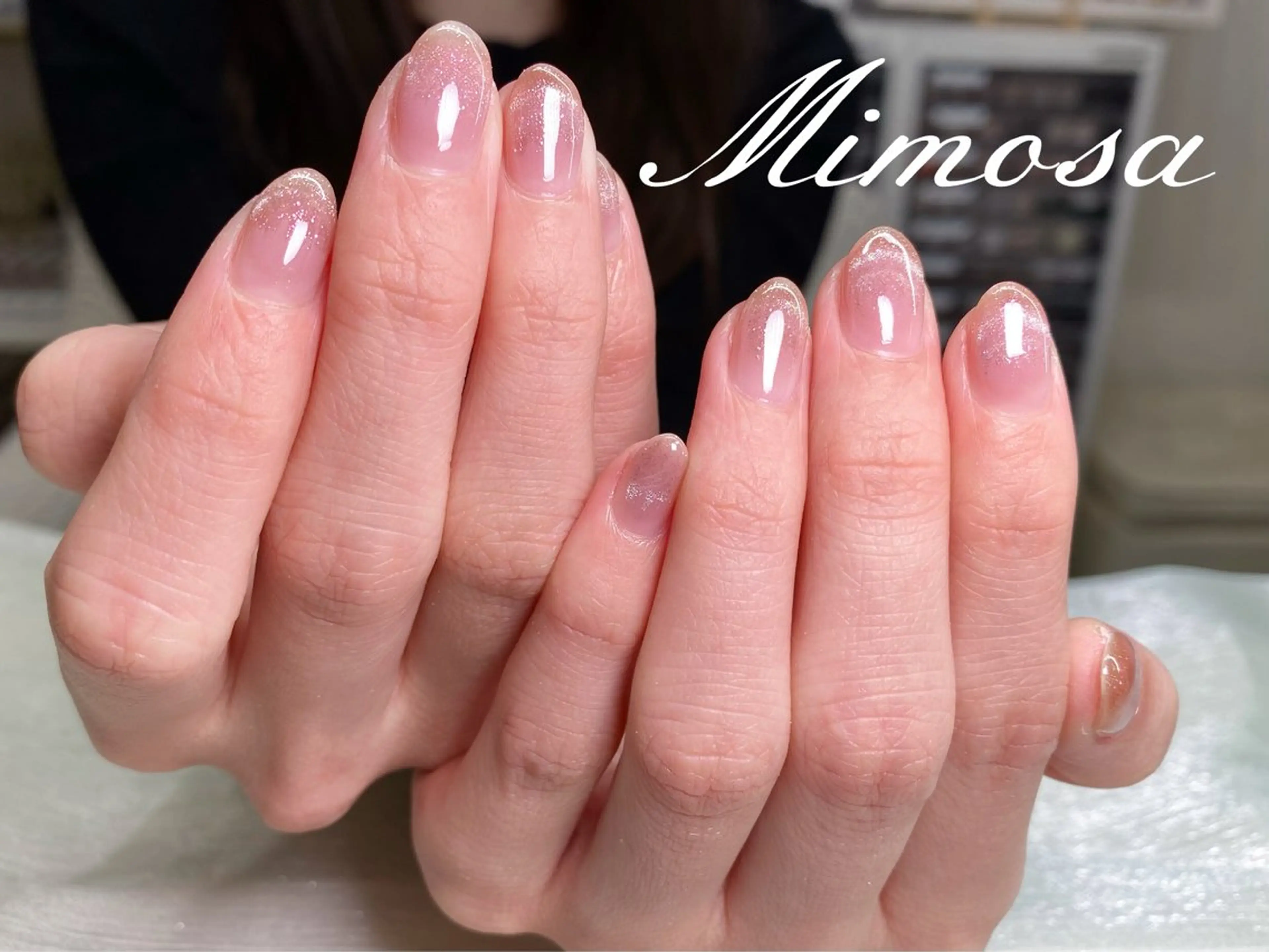 ネイル ハンドネイル 💛Mimosa💛 吉祥寺のネイルデザイン