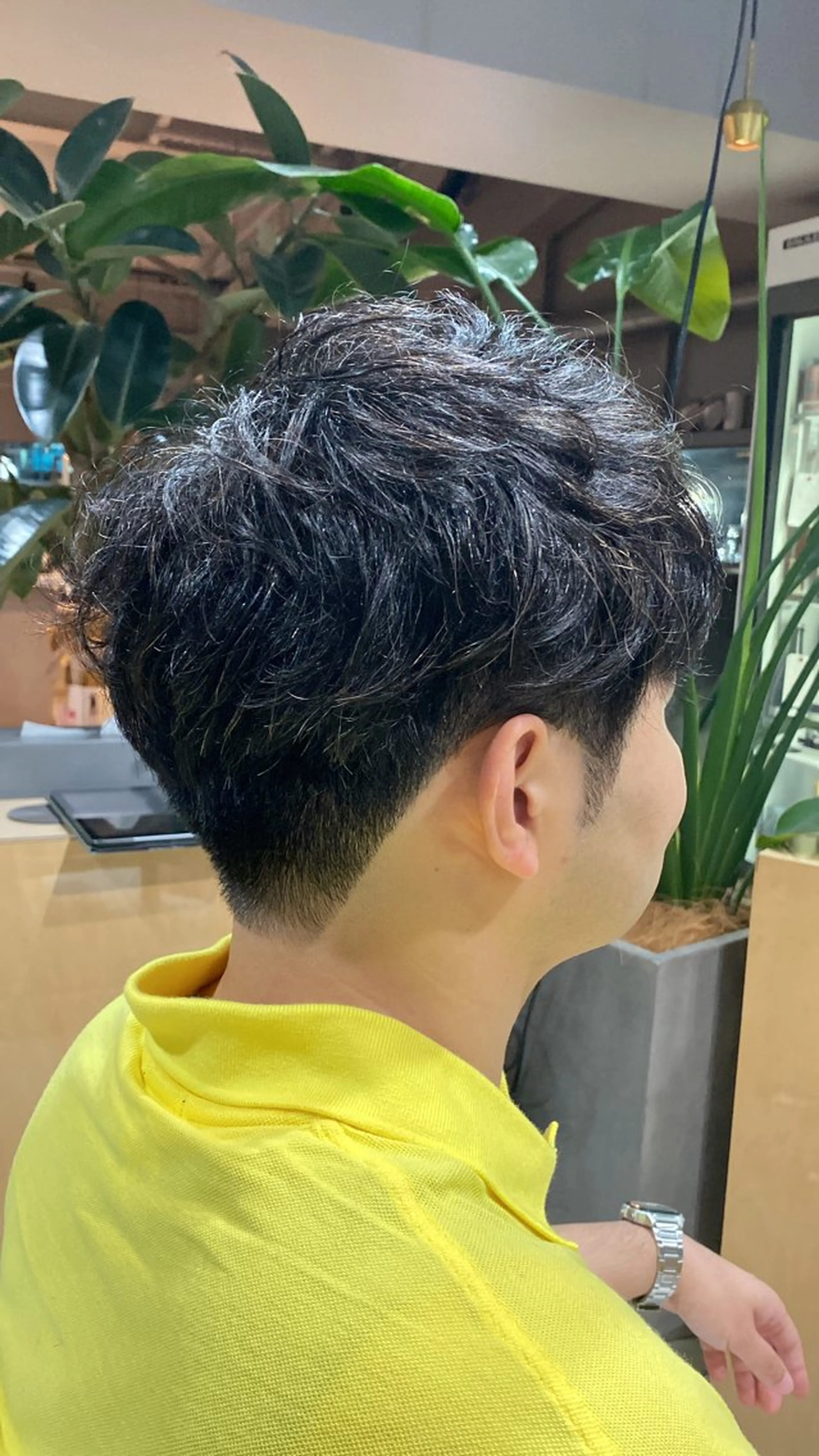 メンズ メンズパーマ es Hair Make Space所属・KAREN／ 武蔵小山/自由が丘のヘアスタイル