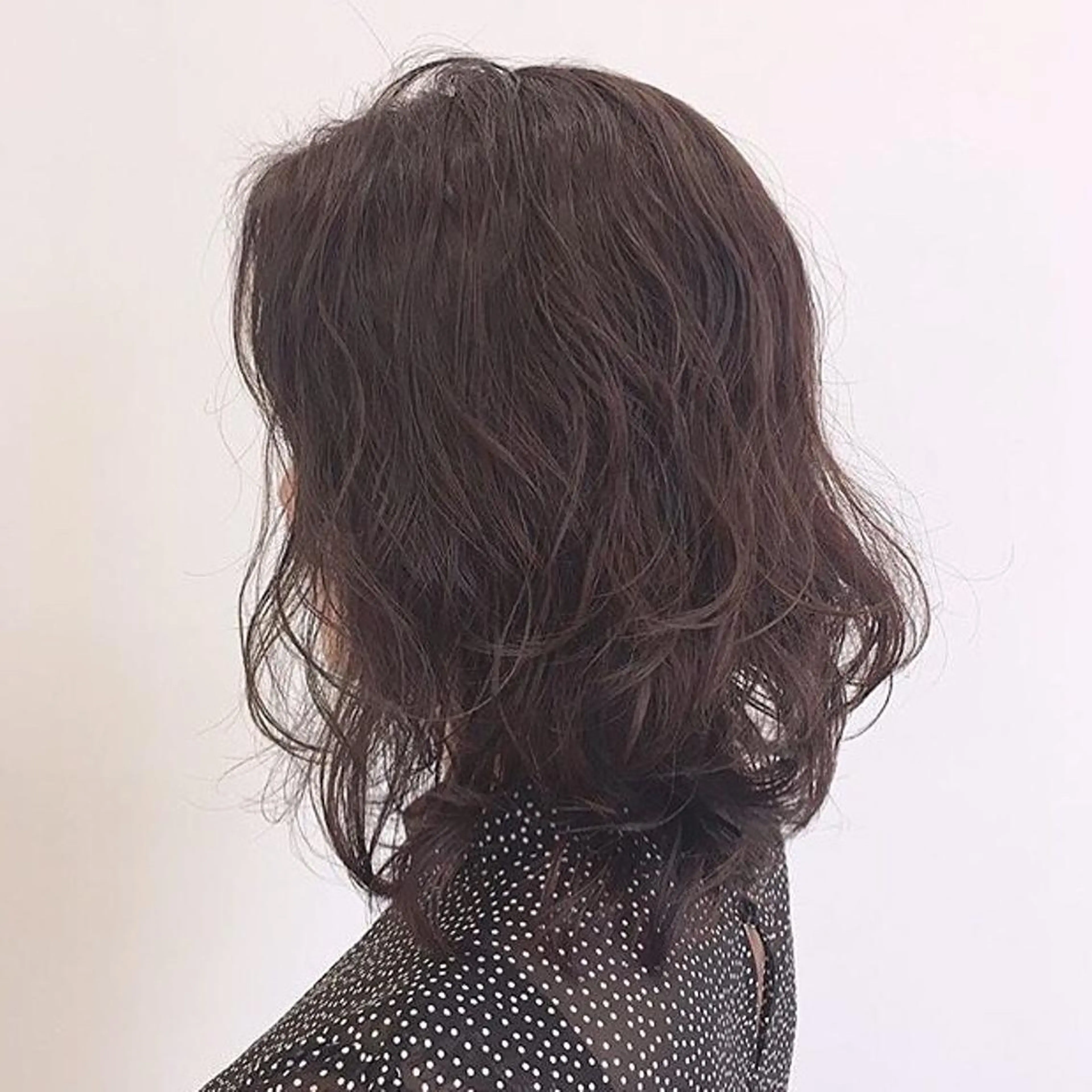 ミディアム パーマ 【ﾏﾏを応援📣】託 児ｱﾘ美容室❣️横田のヘアスタイル