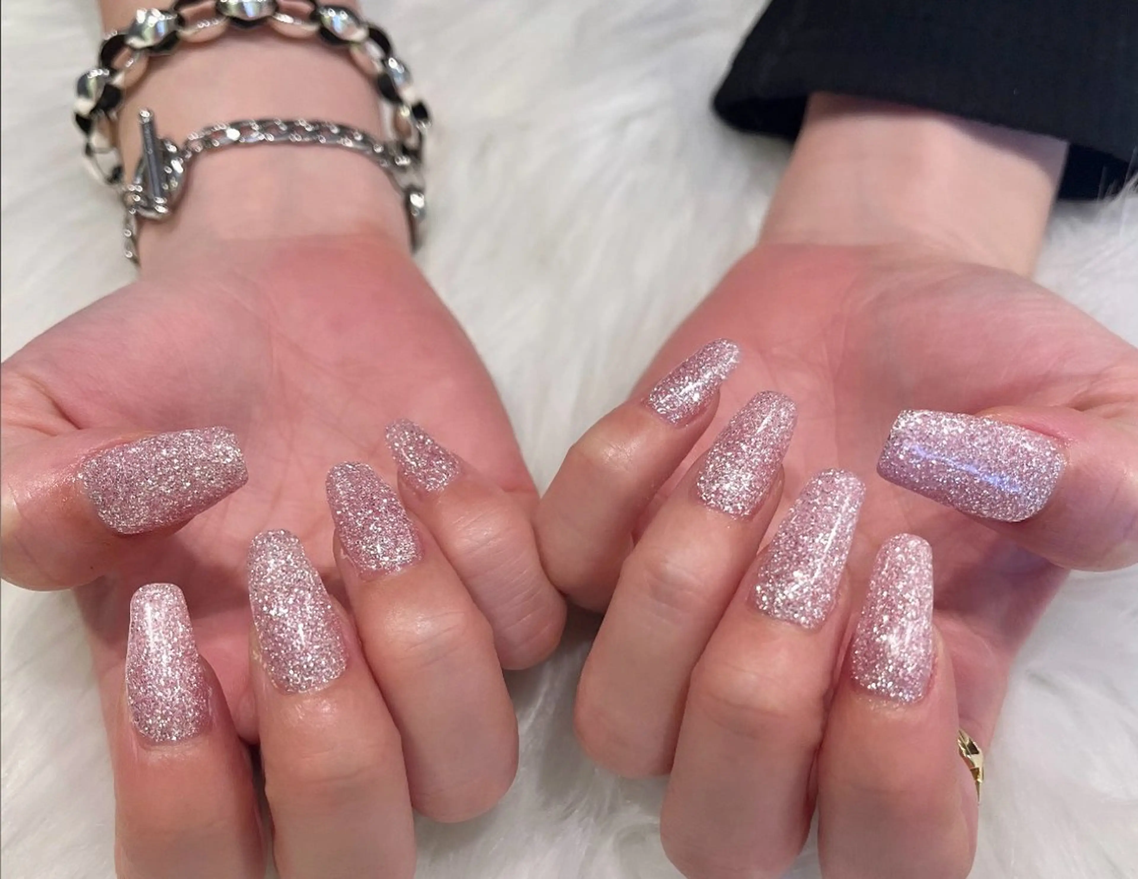 ネイル キラキラネイル ラメ(グリッター) Nobady_ Kotonoのネイルデザイン