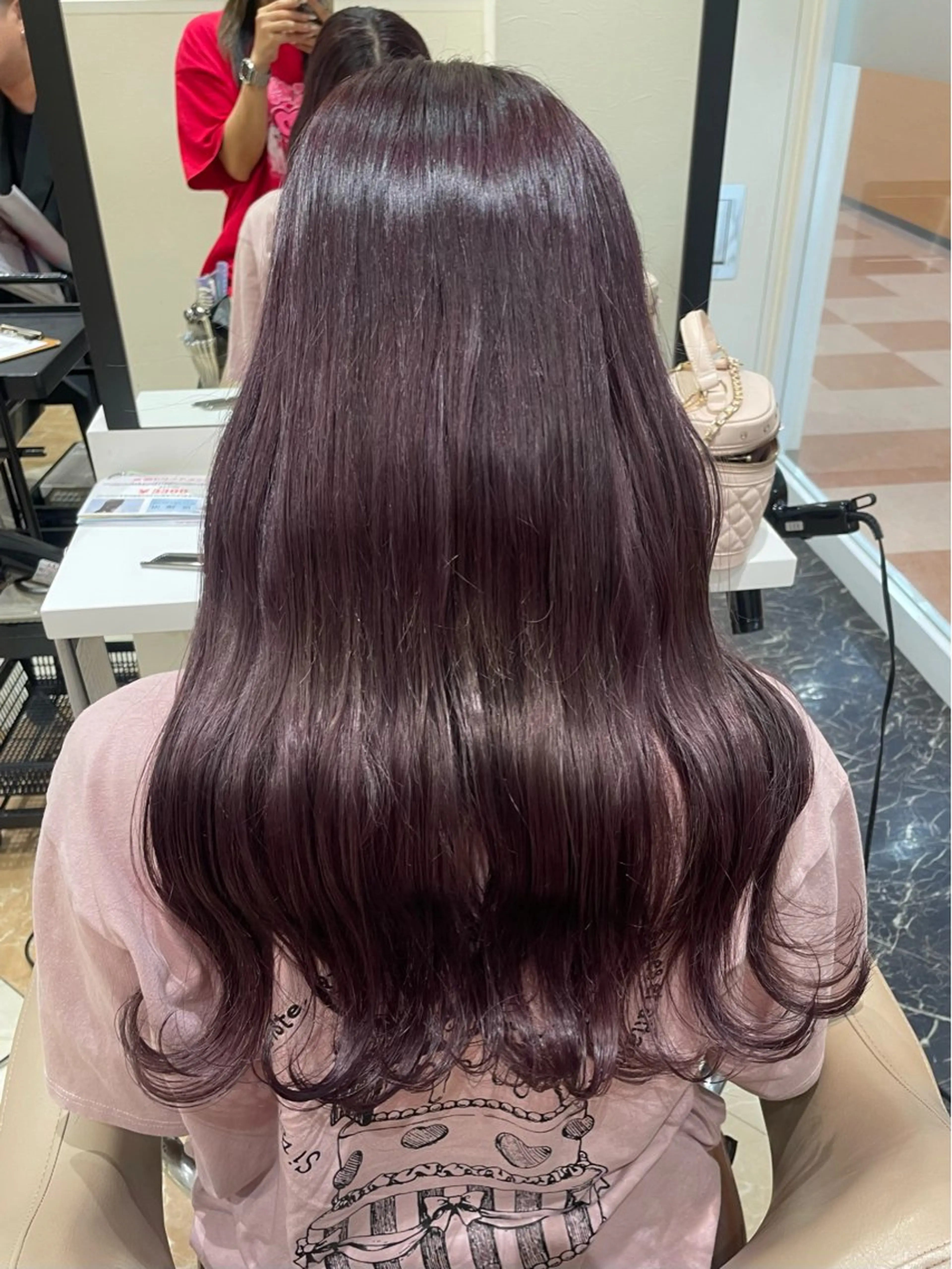 ロング カラー ヘアカラー 顔まわり/インナー カラー/　syuriのヘアスタイル