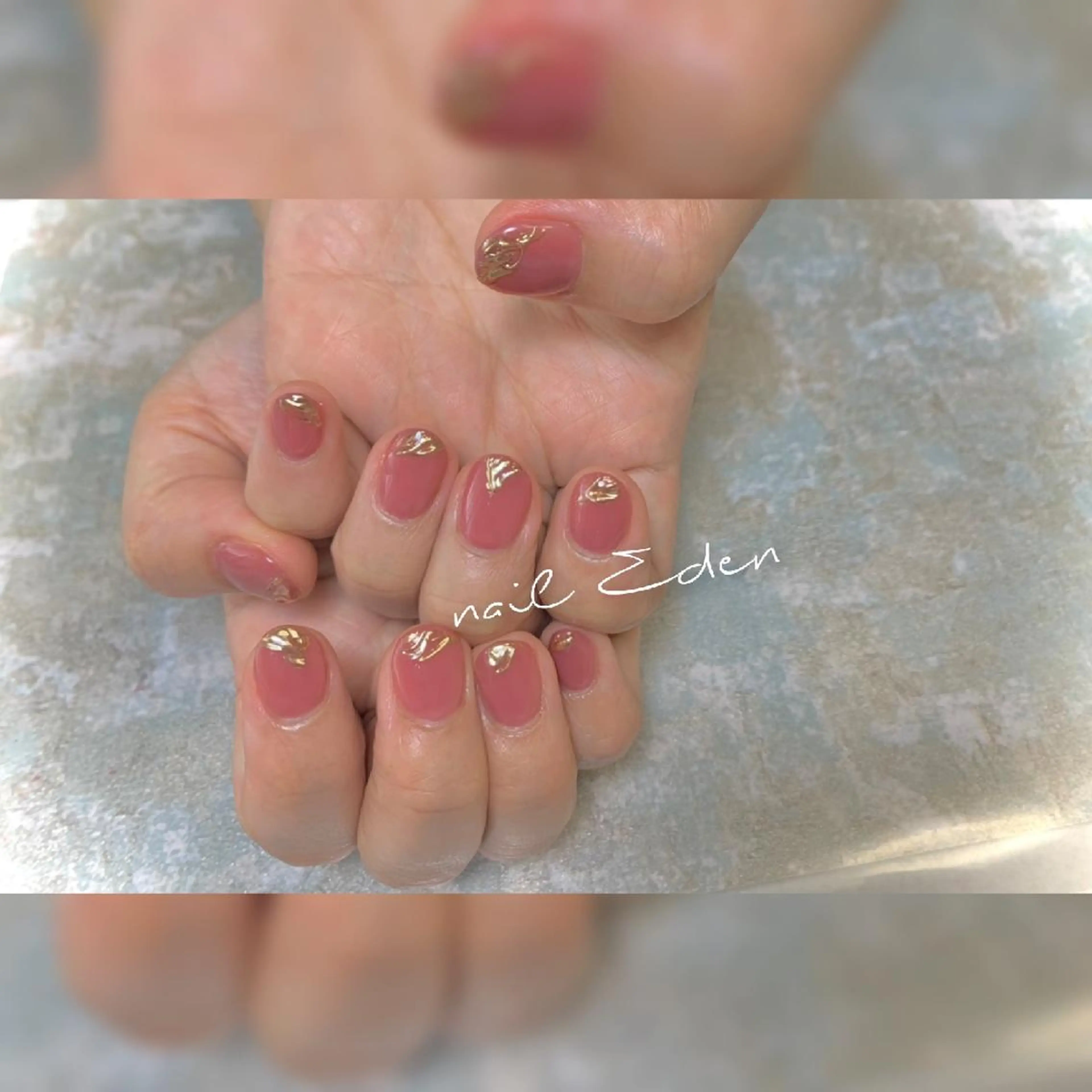 ネイル オフィスネイル シンプルネイル ハンドネイル ハンドケア Eden　private nail saron所属・Eden ♾️のネイルデザイン