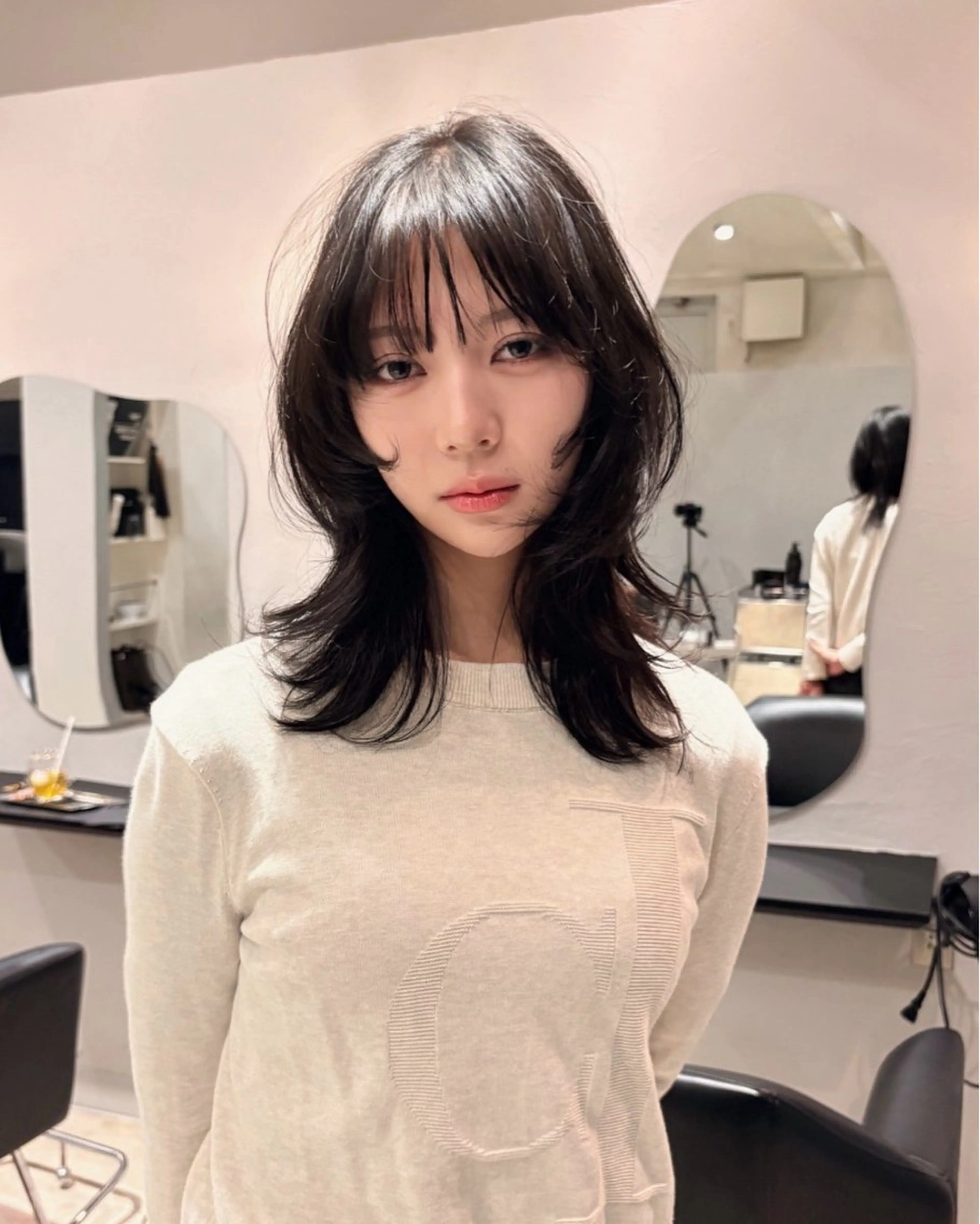 ショート ボブレイヤー ボブ 髪質改善 韓国風ヘア レイヤーカット ピカイチ天神× M.SLASH所属・天神大名抜け感パーマ ラフパーマのその他イメージ