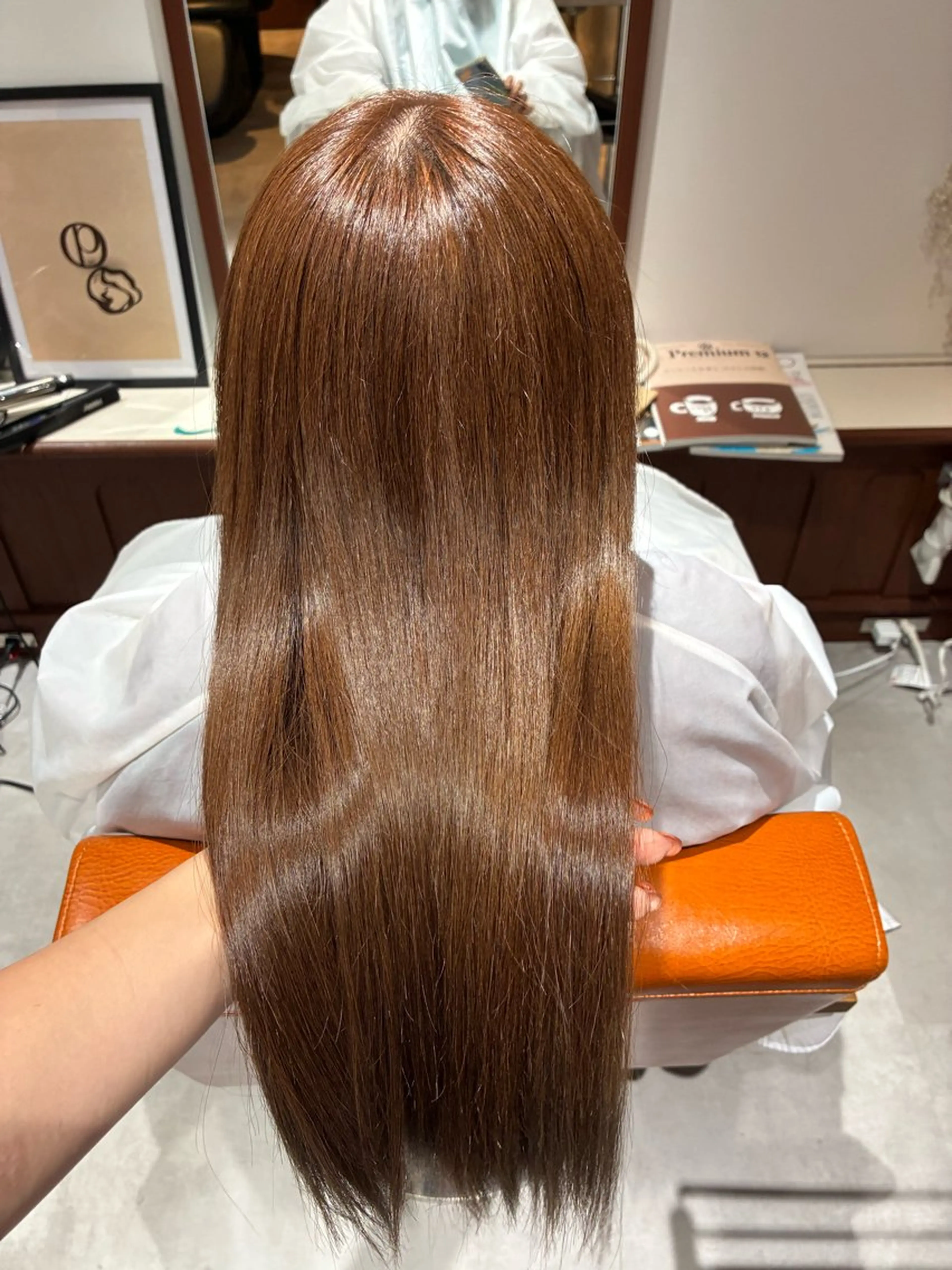 セミロング カラー ヘアアレンジ カット ヘアカラー トリートメント 💟Opus/ Mizuki🐕💟のヘアスタイル