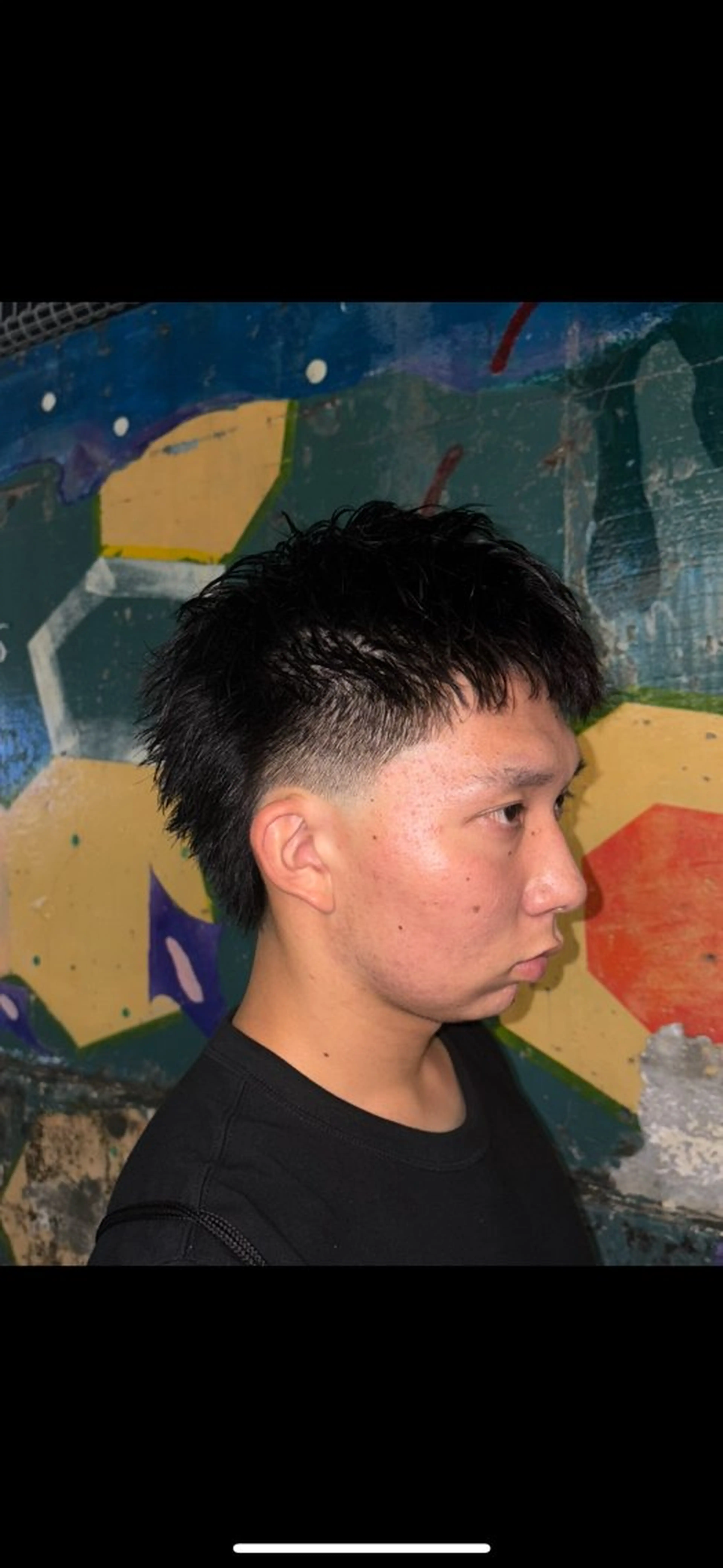 ショート 滝本 承太朗のヘアスタイル