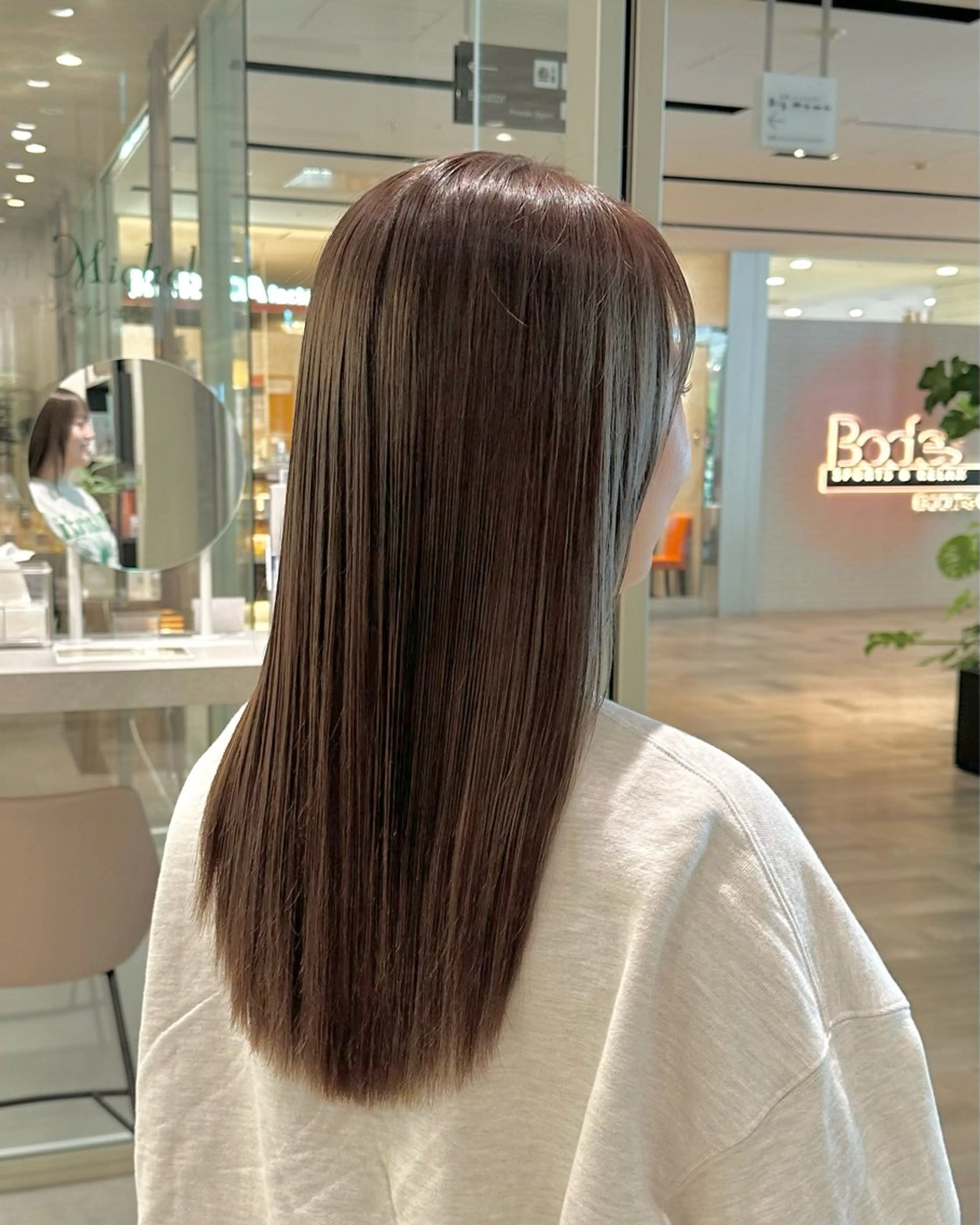 ロング カラー 高松 沙耶のヘアスタイル