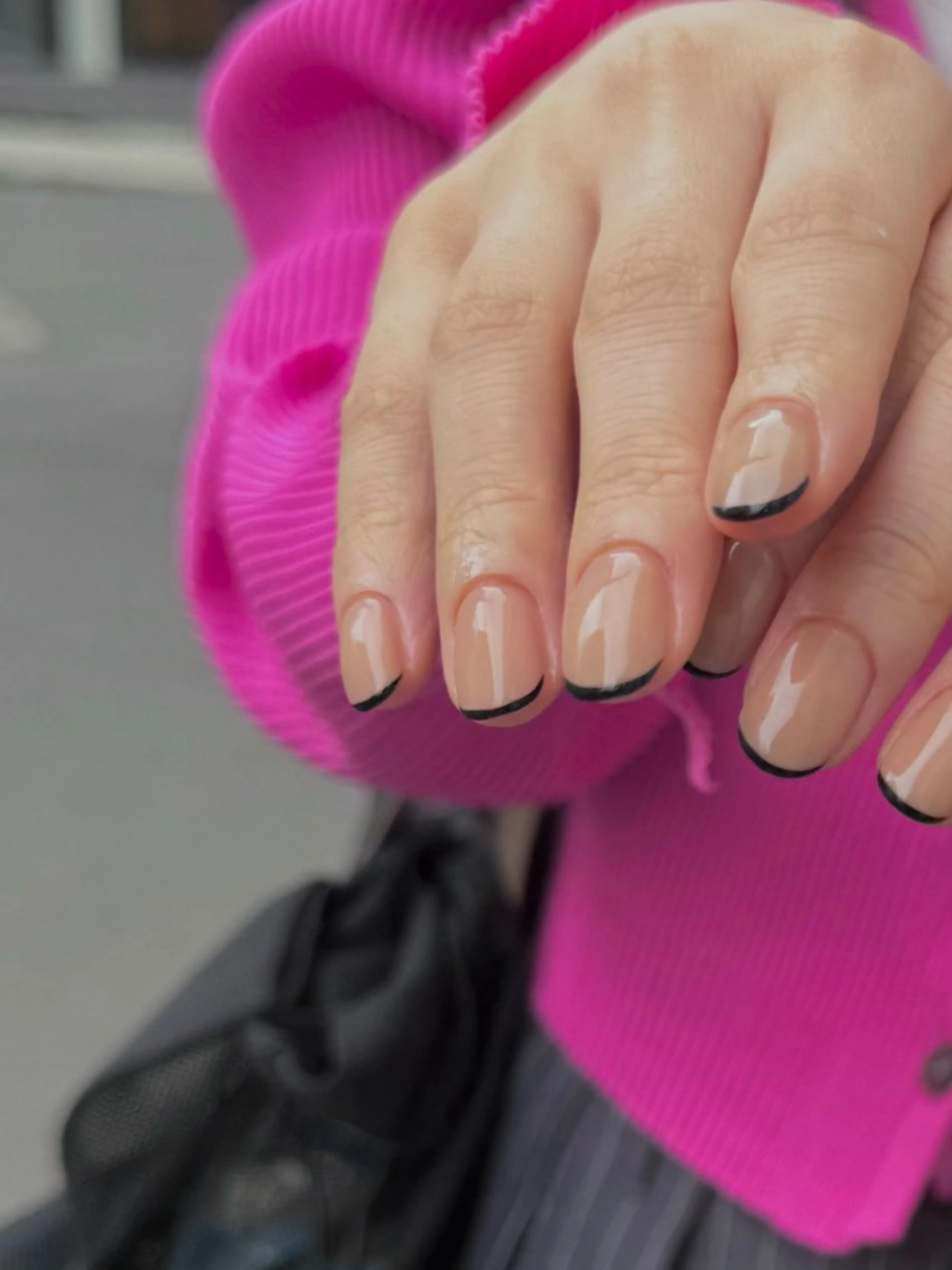 【表参道】🥦オフありパラジェルフレンチ　⚠️ご予約前に必ずご案内可能日をご確認くださいませの写真