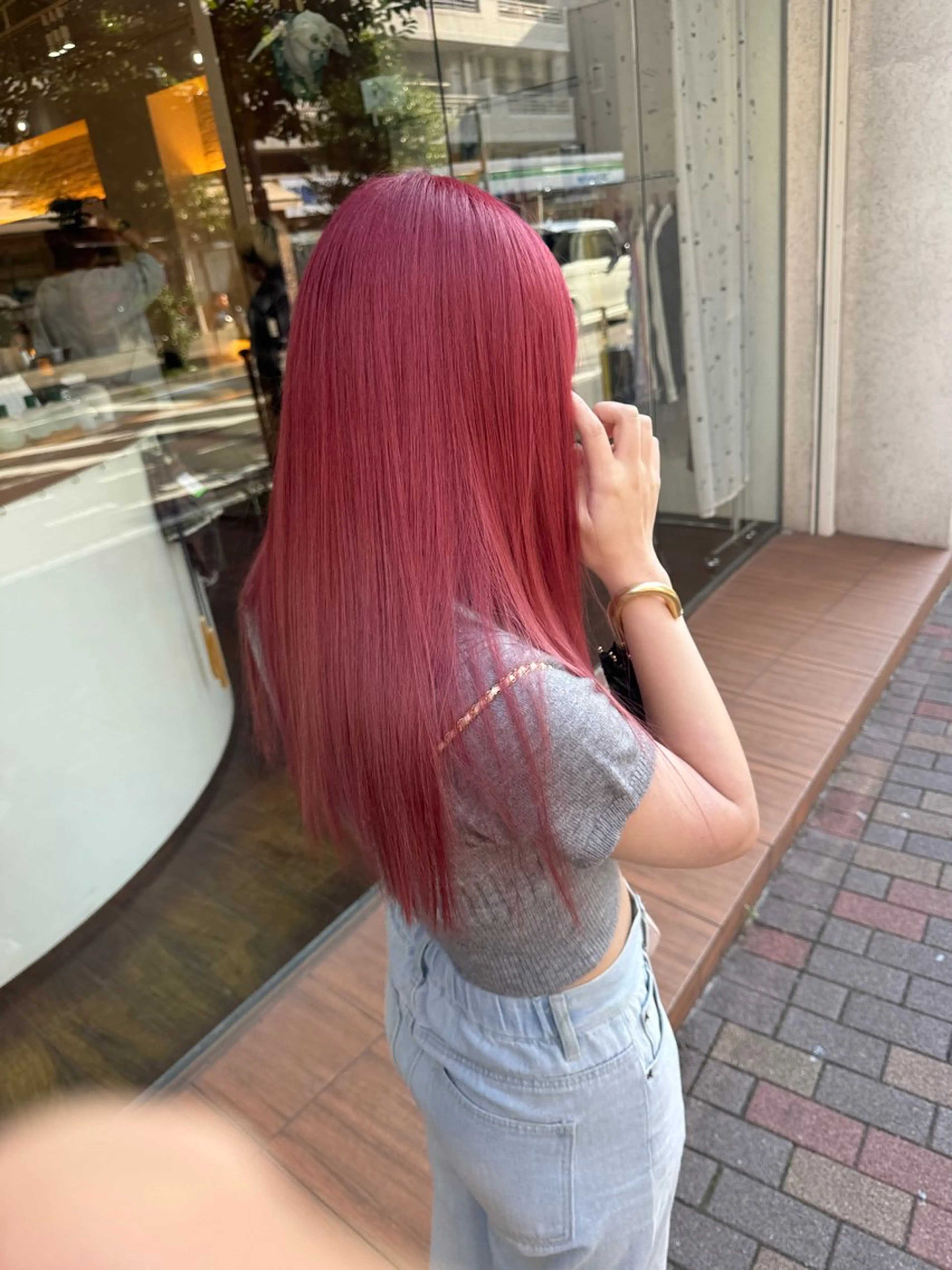 ロング カラー ヘアカラー tet 店長 RIKITOのヘアスタイル