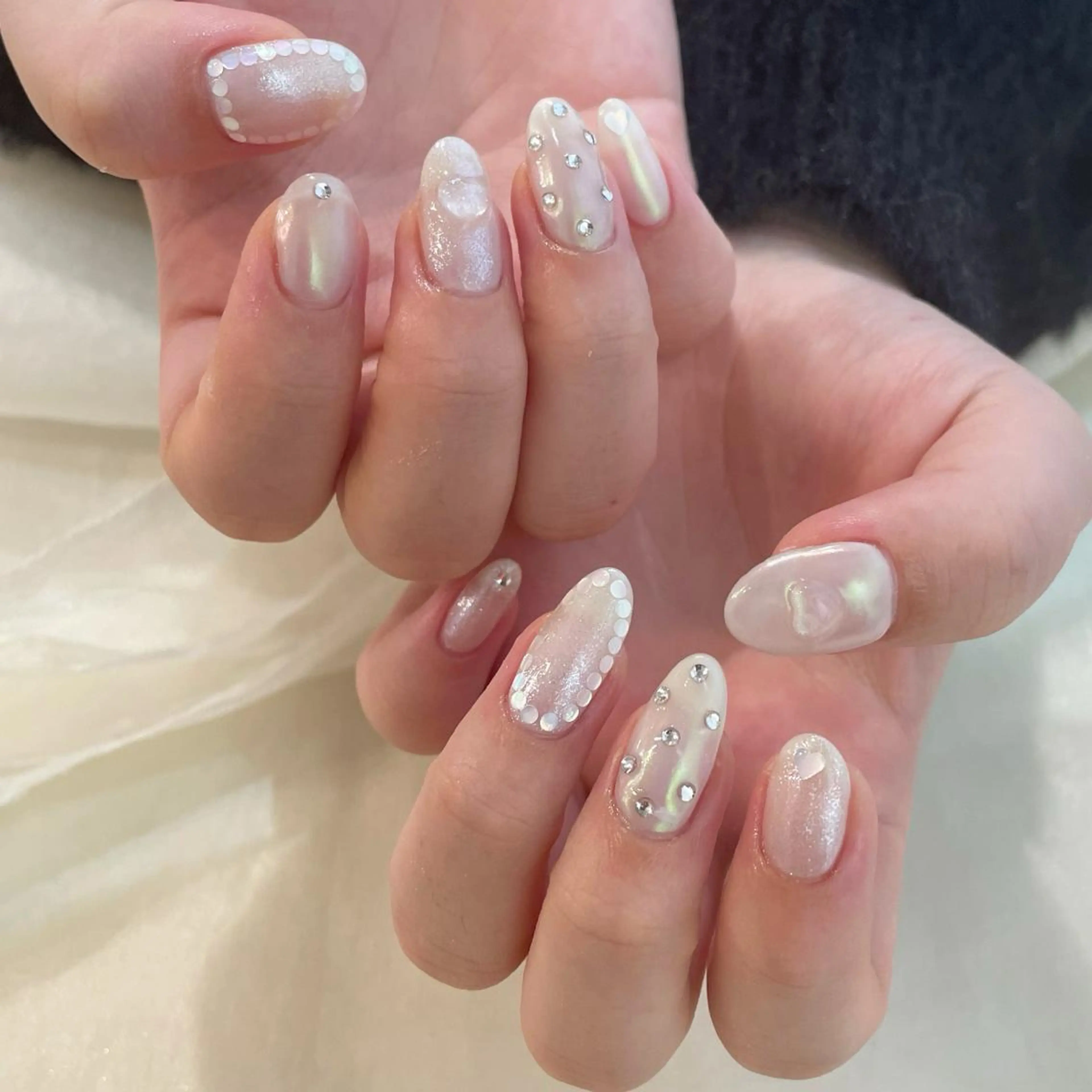 ネイル ハンドネイル 新井 ひなののネイルデザイン