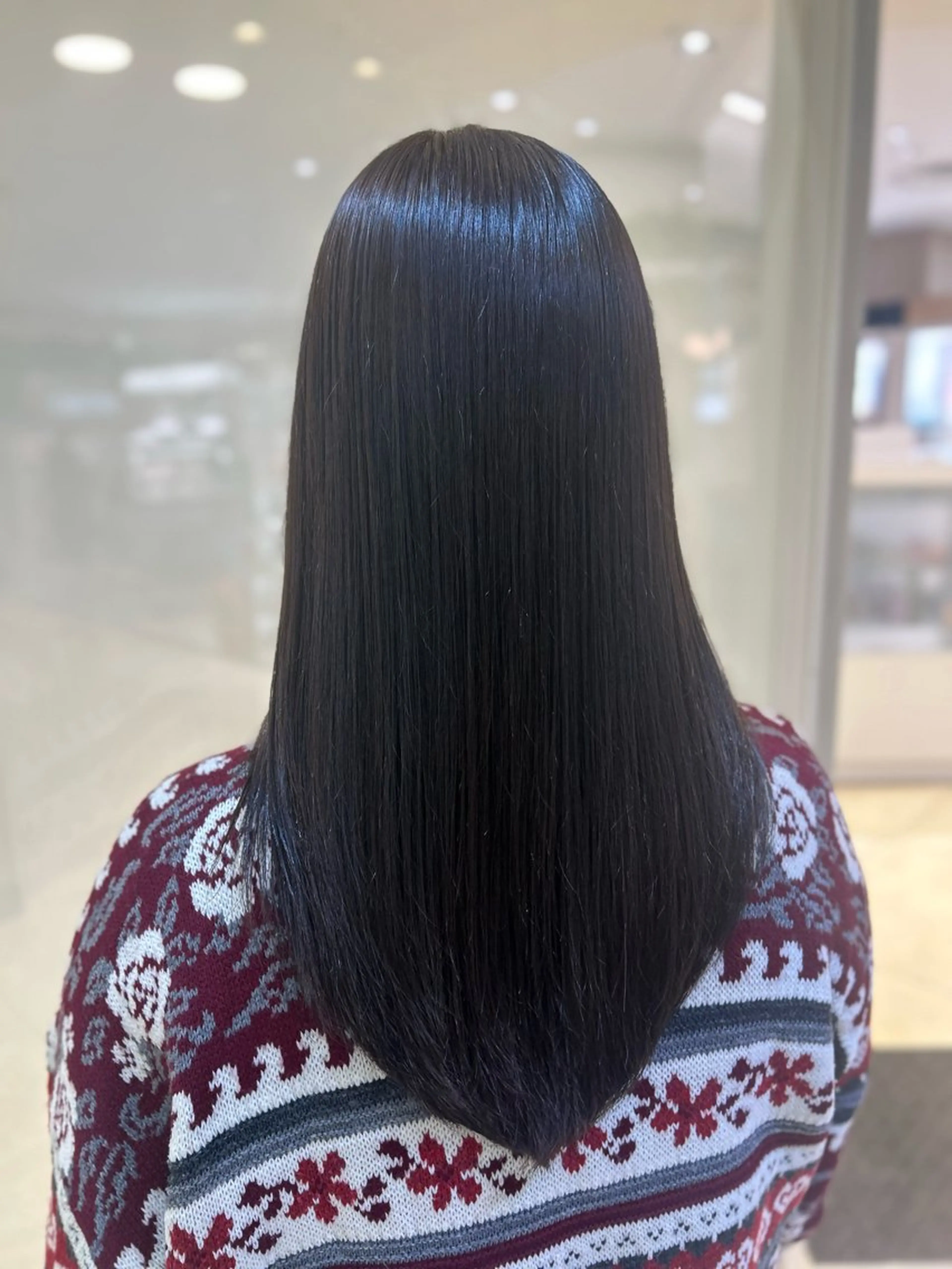 ロング カラー 髪質改善/縮毛矯正 ササキナツミのヘアスタイル