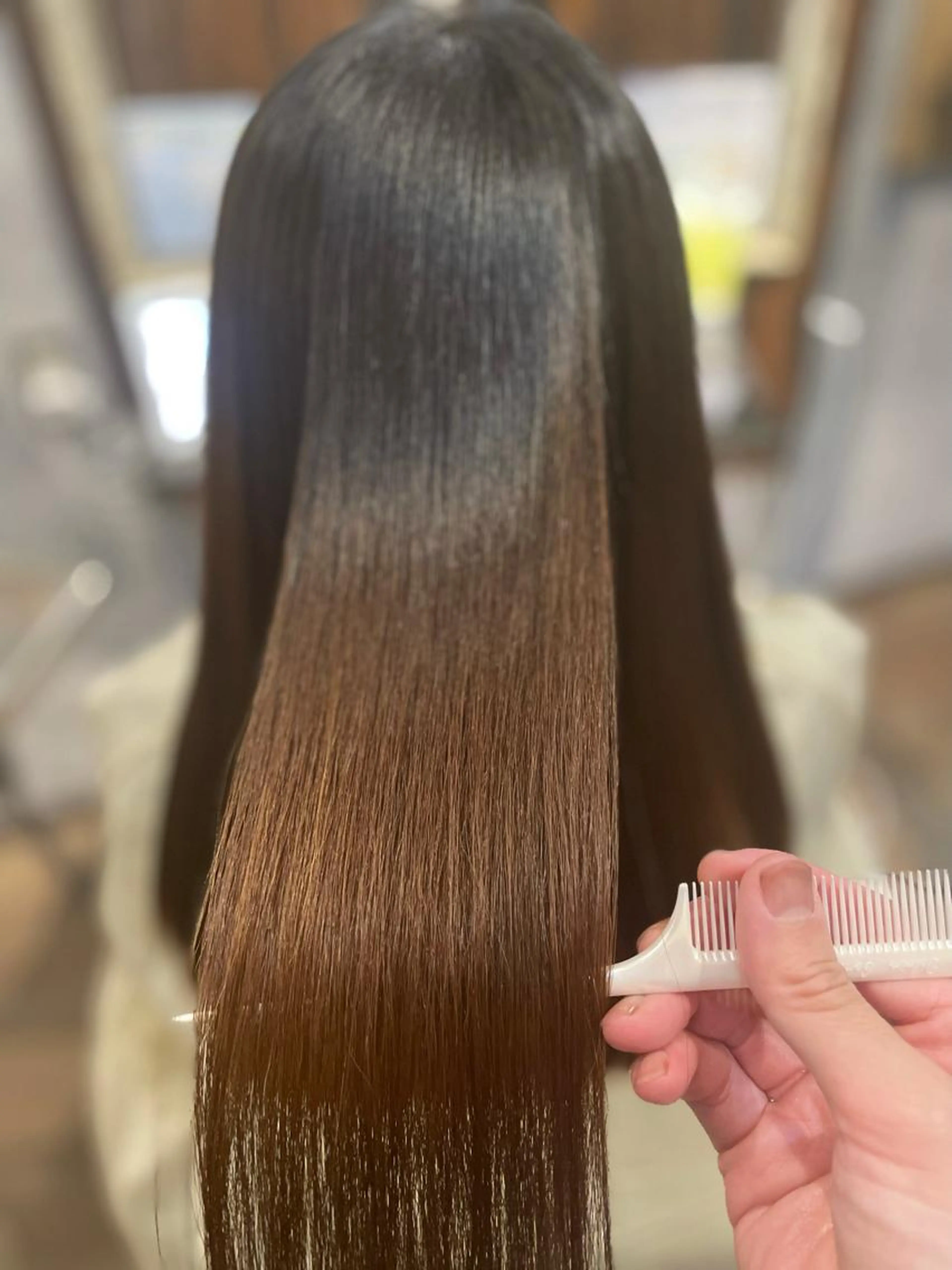 🆕髪質改善カラー＋カット¥18700→¥11000の写真