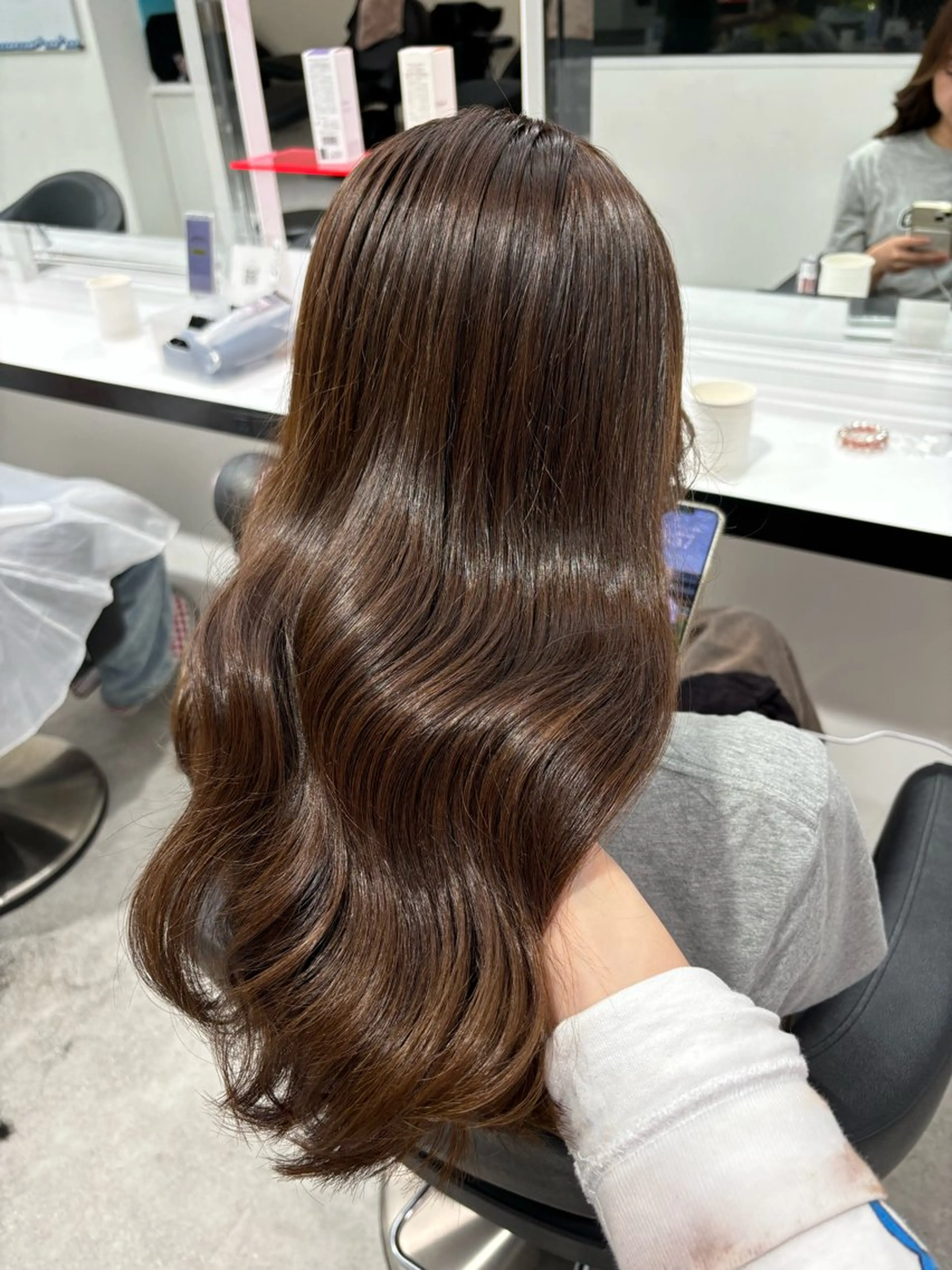 ロング Wカラー/暖色/べ ージュりく©︎🐝のヘアスタイル