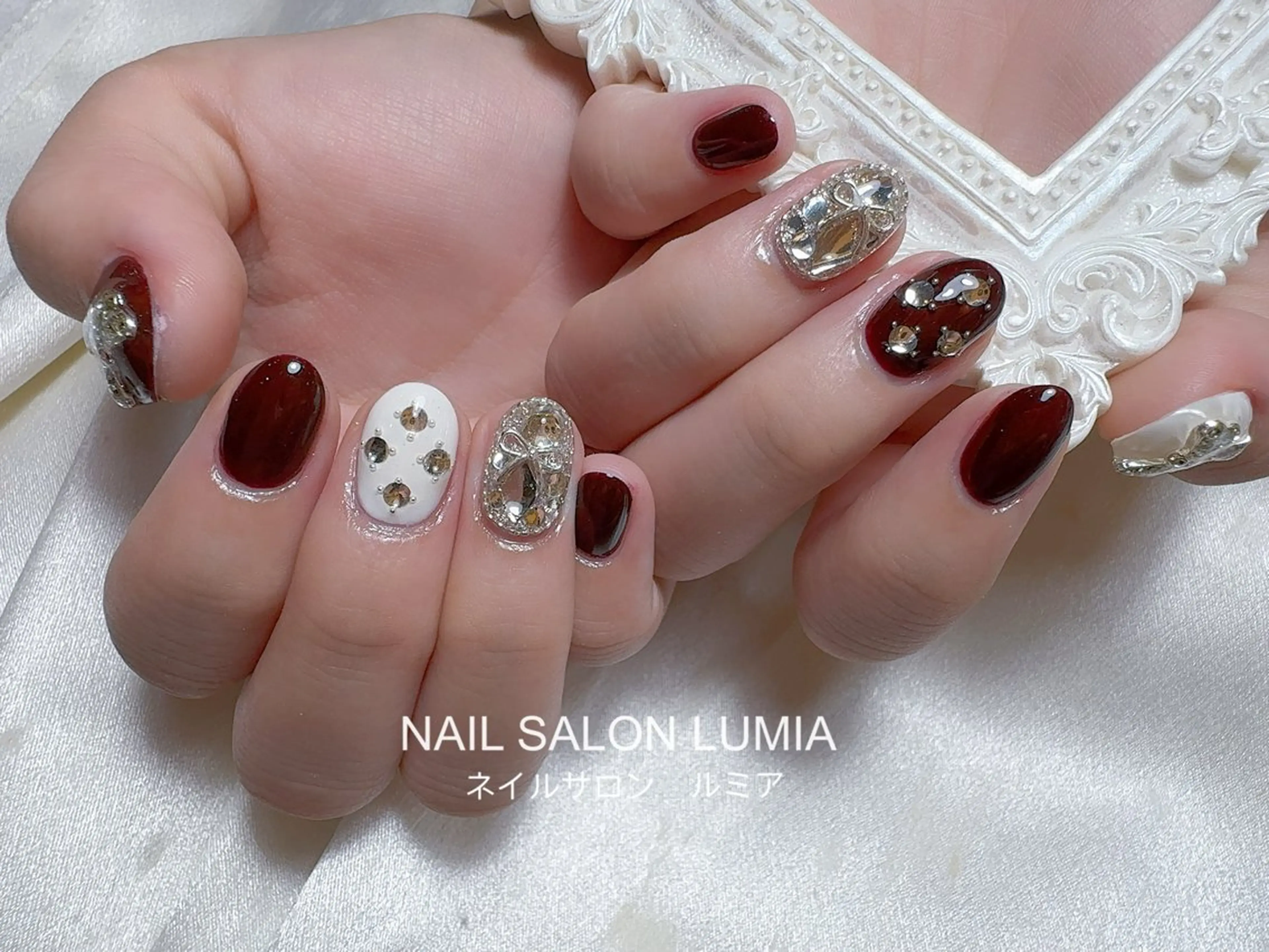 ネイル ハンドネイル ネイルサロン ルミア Lumia 店長のネイルデザイン
