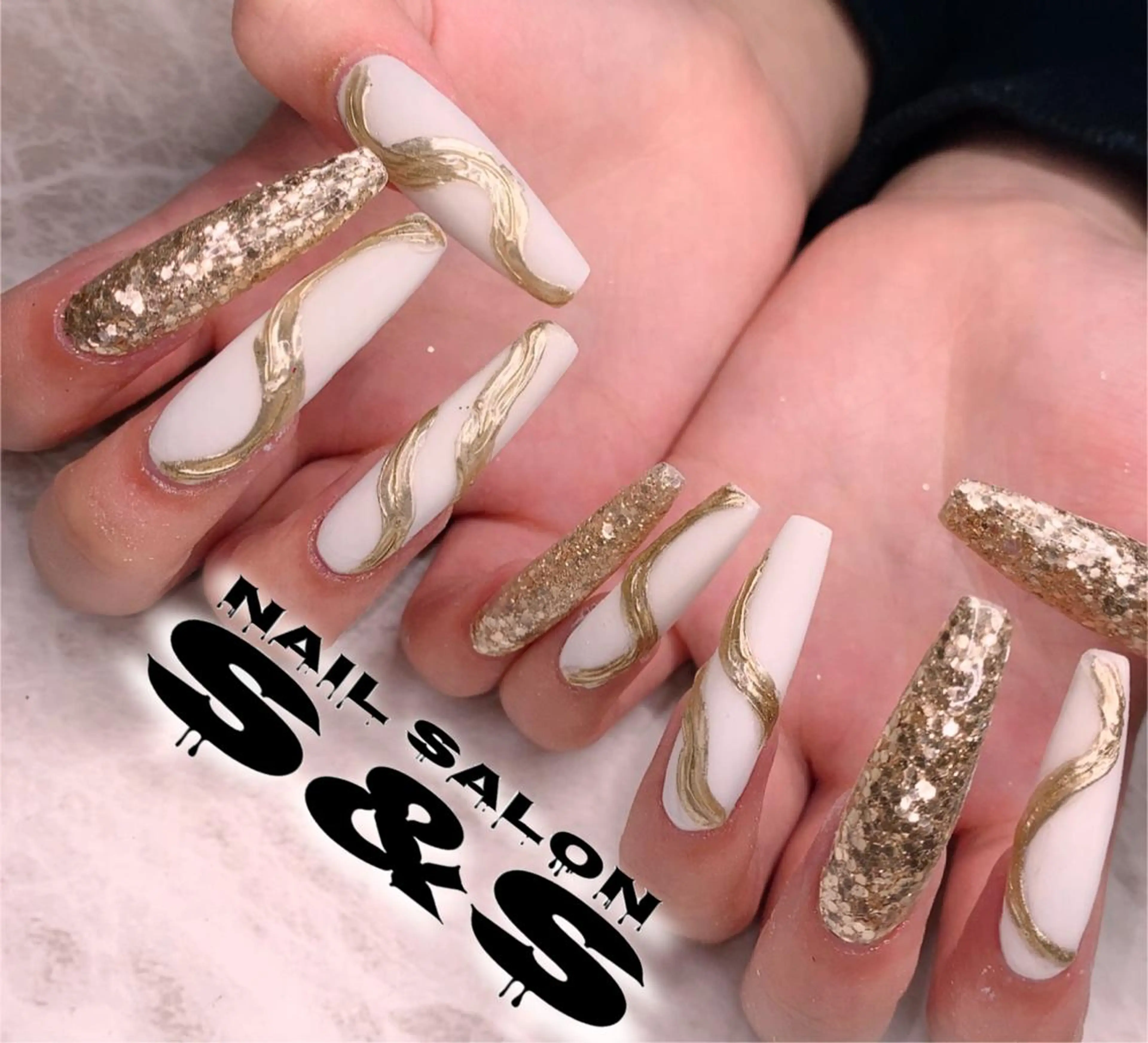 ネイル 長さ出し メンズネイル 持ち込み スカルプネイル S&S 村田小百合のネイルデザイン