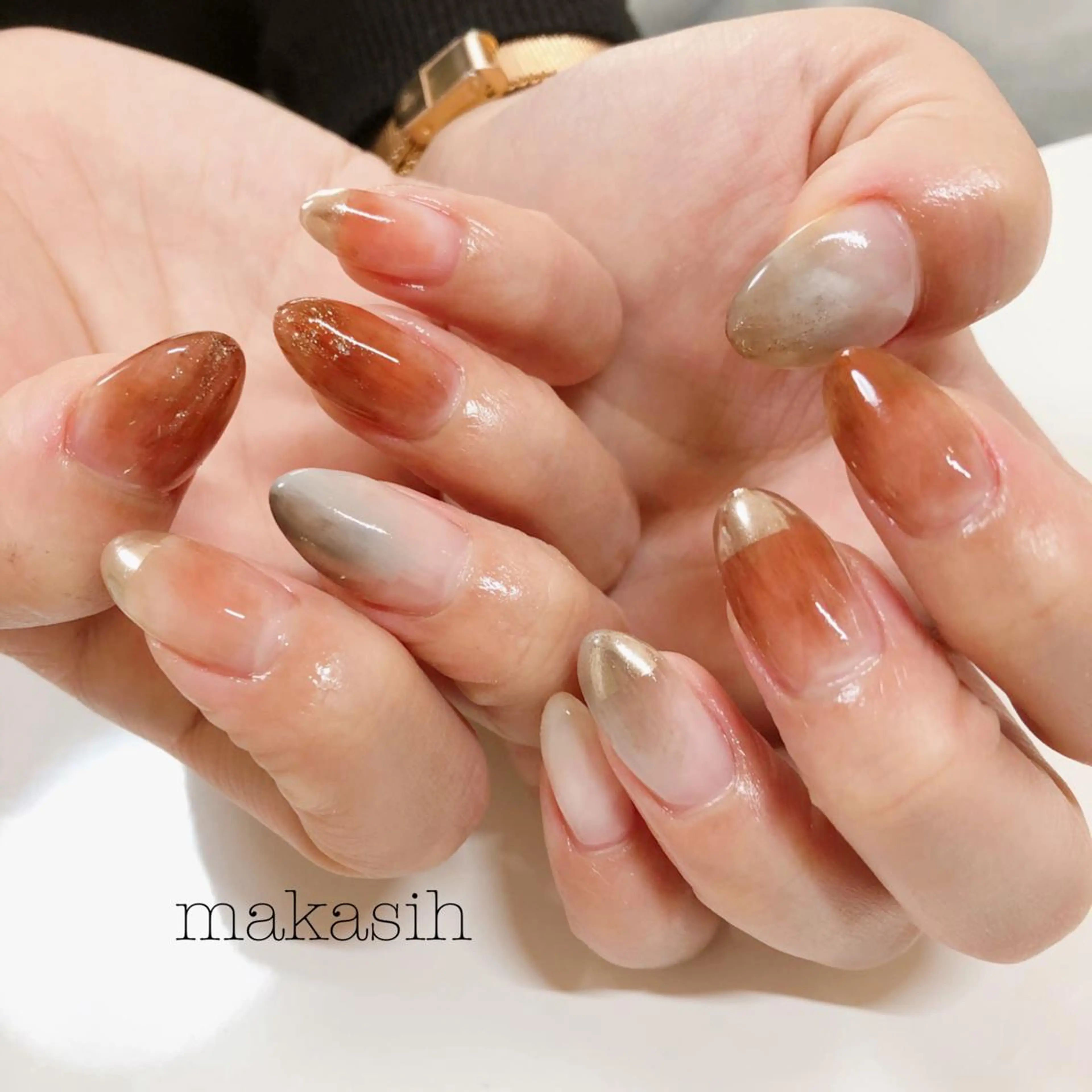 ネイル クリアネイル ニュアンスネイル 濱田 美菜子のエステ・リラクイメージ