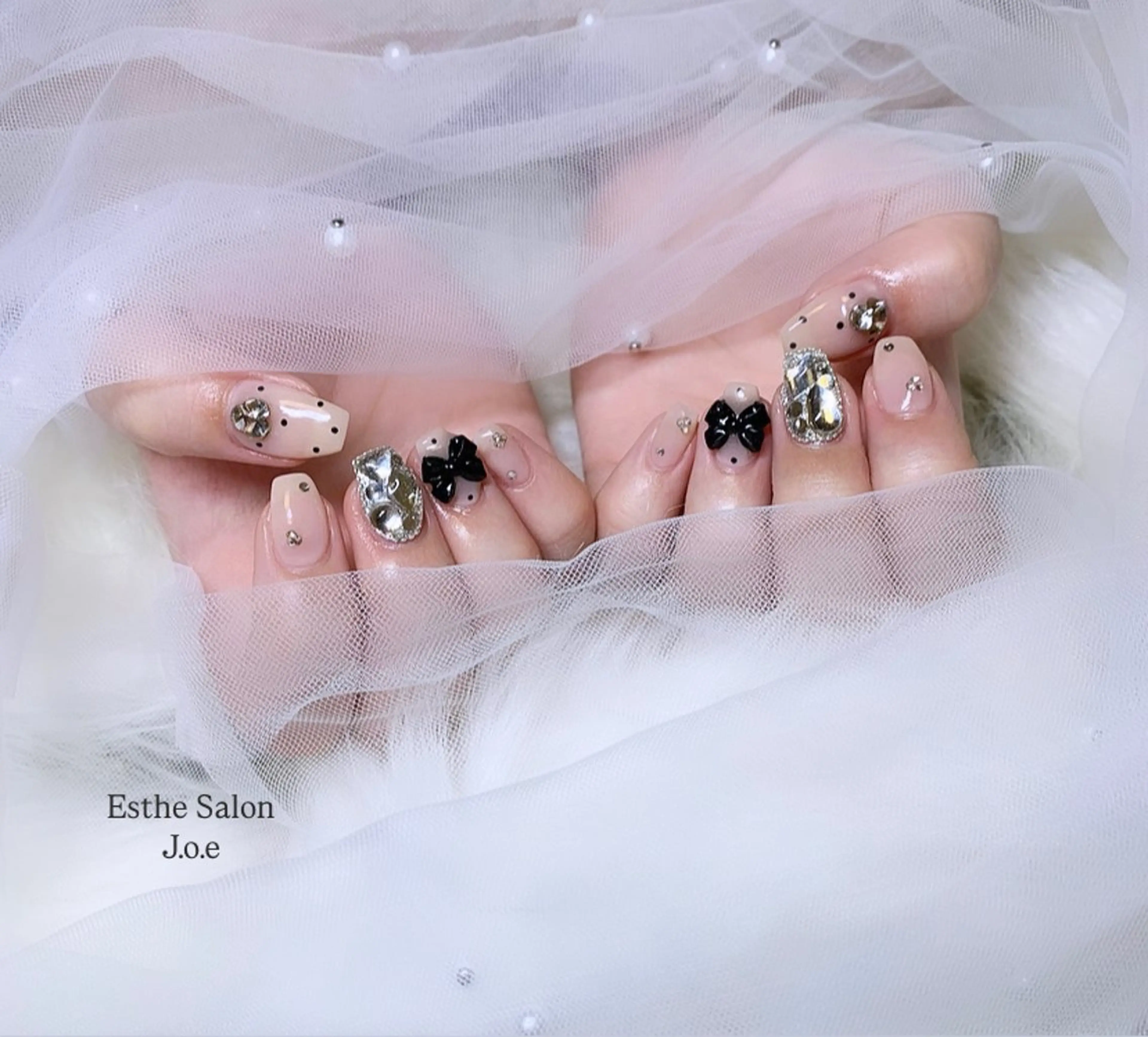 ネイル ドット 石堂 さくらのネイルデザイン