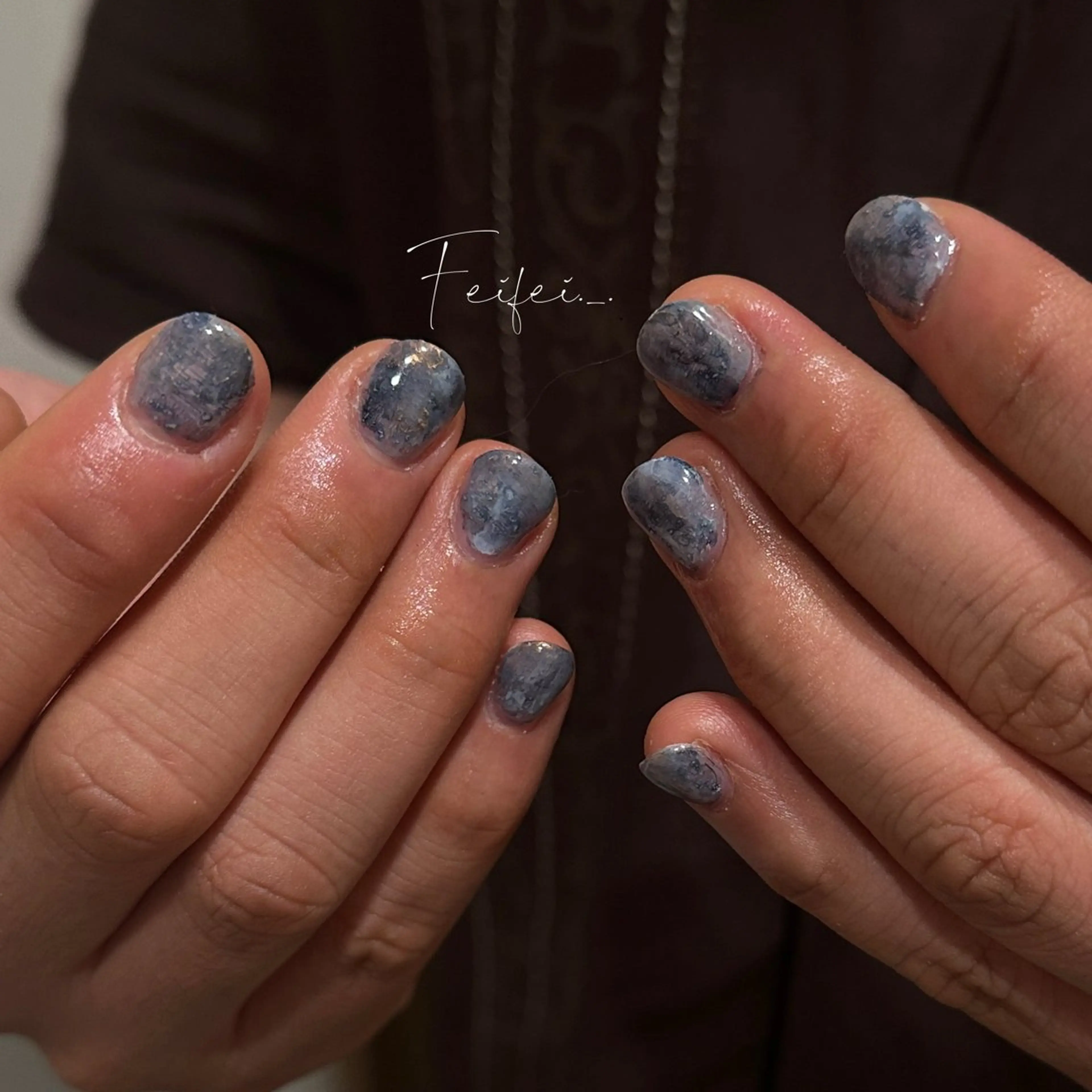 ネイル ハンドネイル 🎀 Hiyubi._.nail 🫧所属・🎀フェイ フェイ🫧💗のネイルデザイン