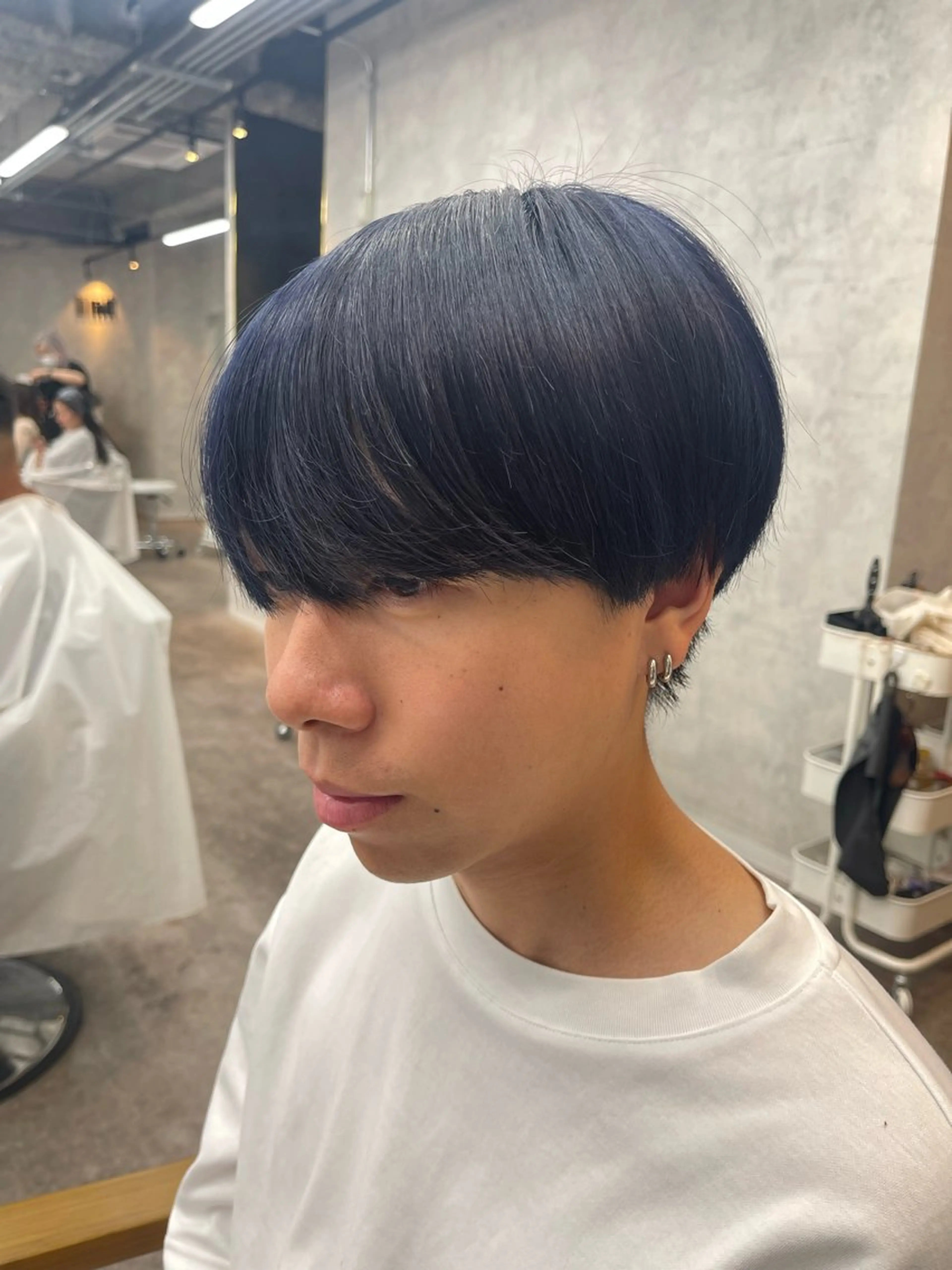 【ケアブリーチ使用】メンズカット+ブリーチカラーの写真