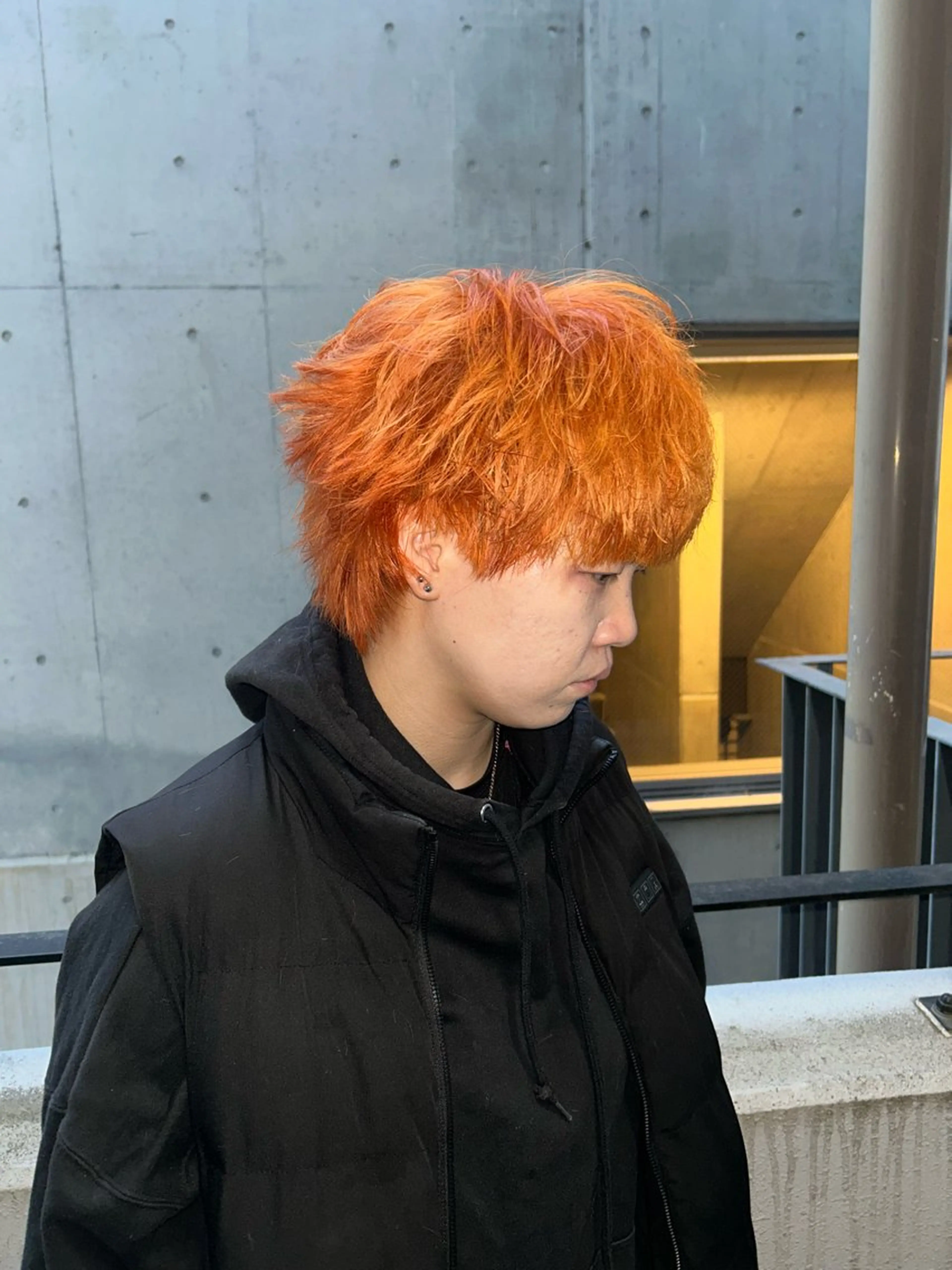 ロング カラー ヘアカラー エフェクトブリーチ／ レイヤーカット／翔のヘアスタイル