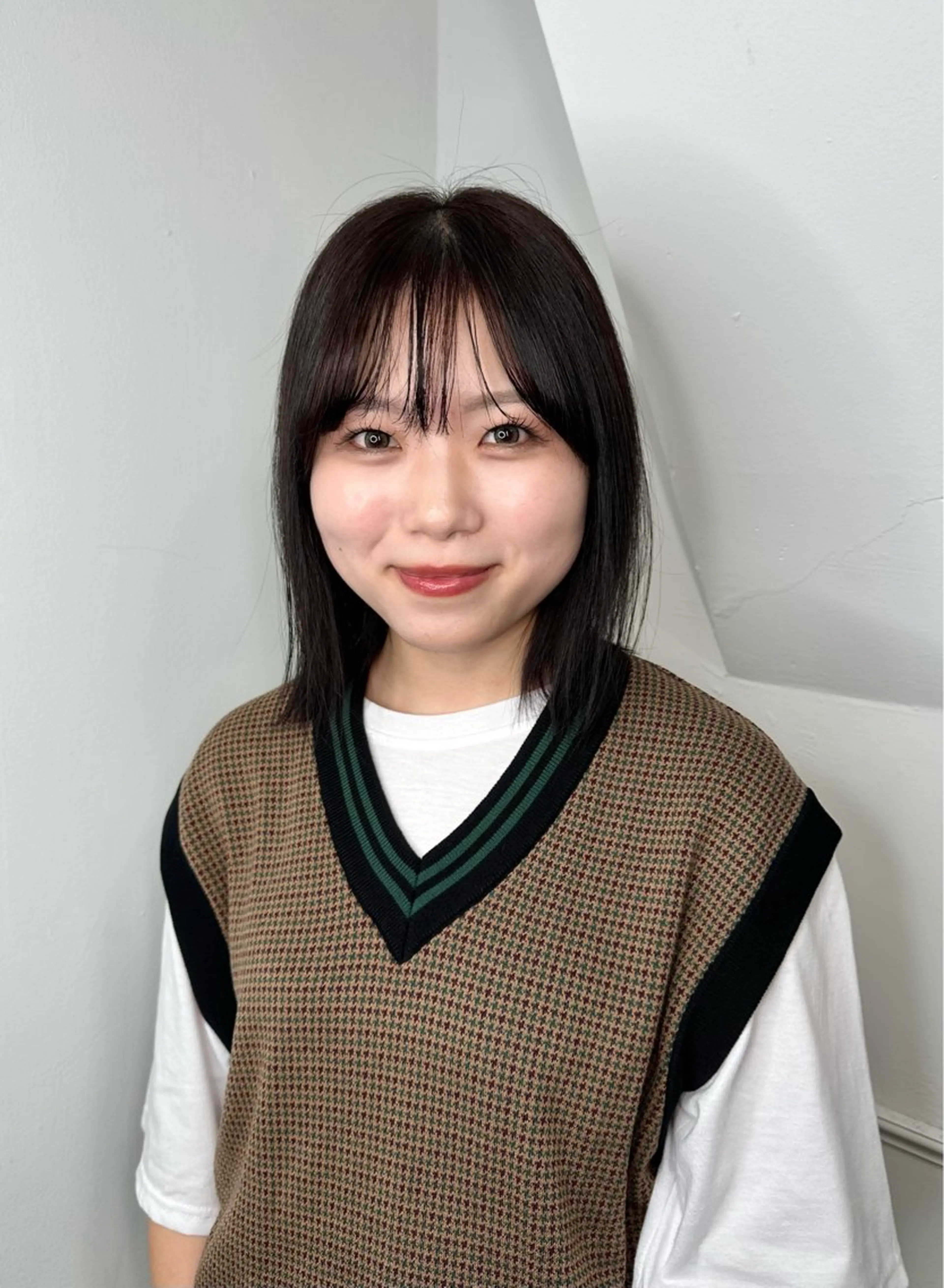 カラー ヘアカラー トリートメント 艶髪カラー/レイヤ ー支持No.1renのヘアスタイル