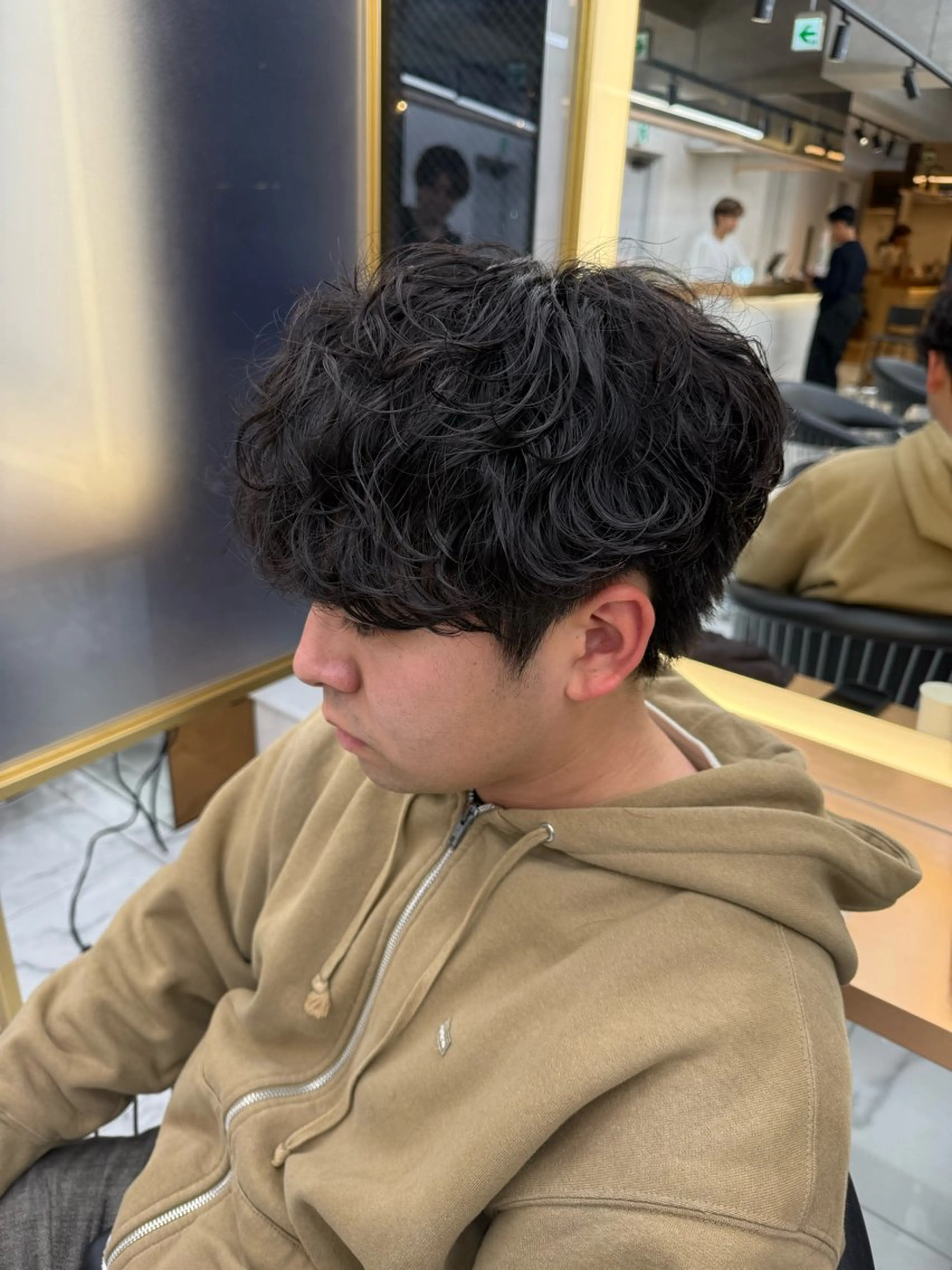 メンズ メンズパーマ パーマ 本田 有里のヘアスタイル