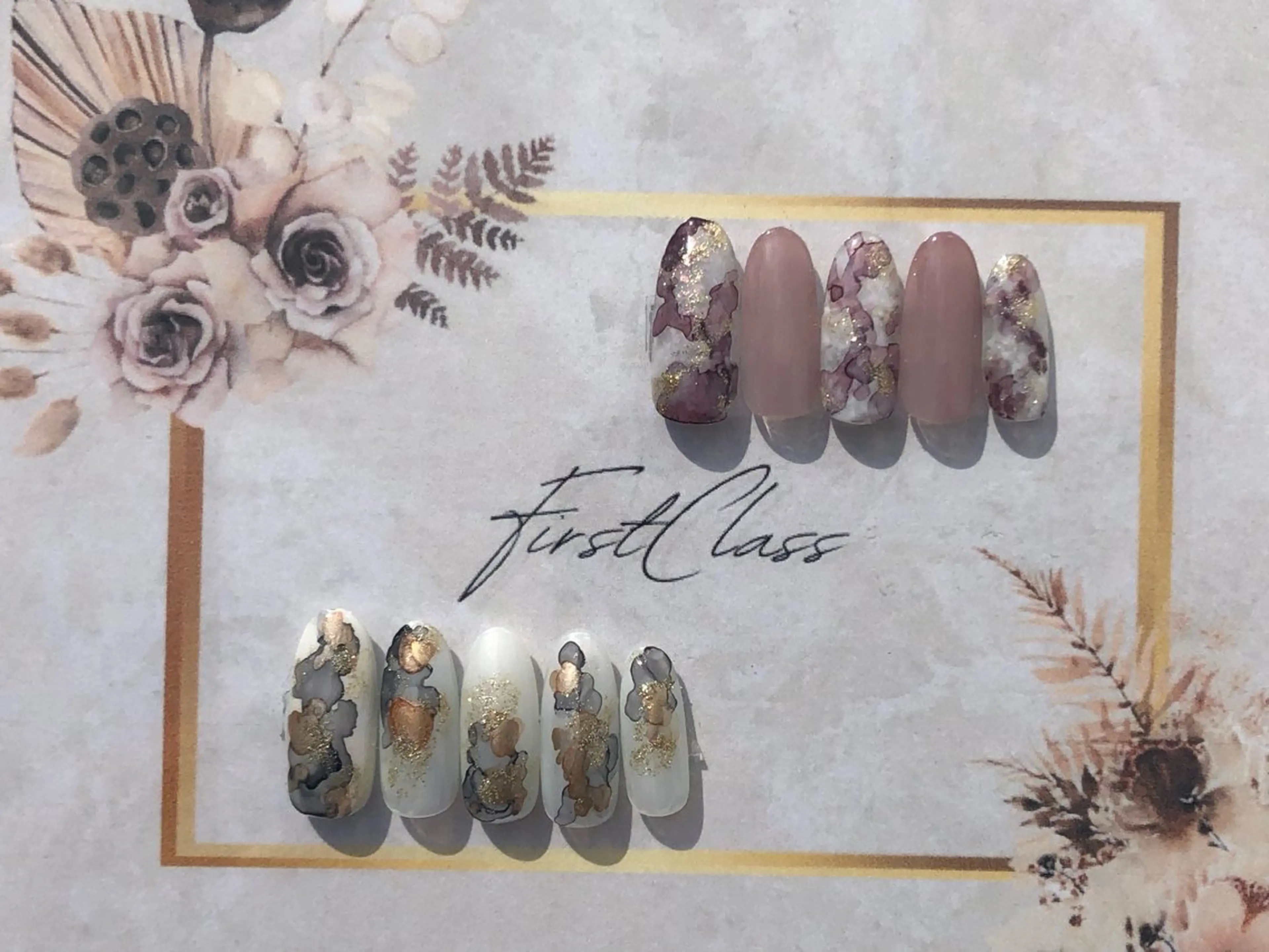 ネイル 長さ出し ハンドネイル 。 YURiのネイルデザイン