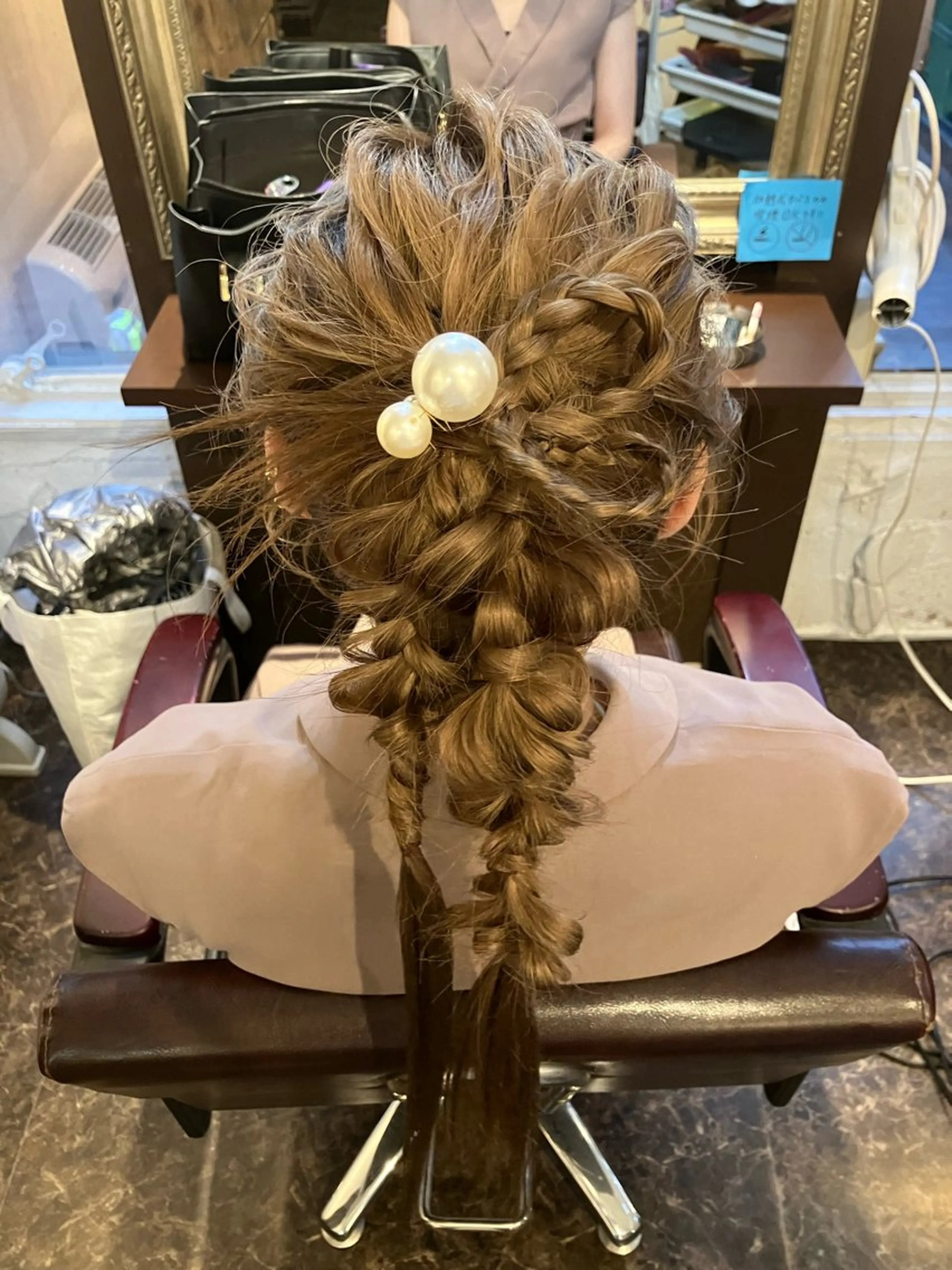 早朝9時半​〜​のご予約のヘアセットの写真