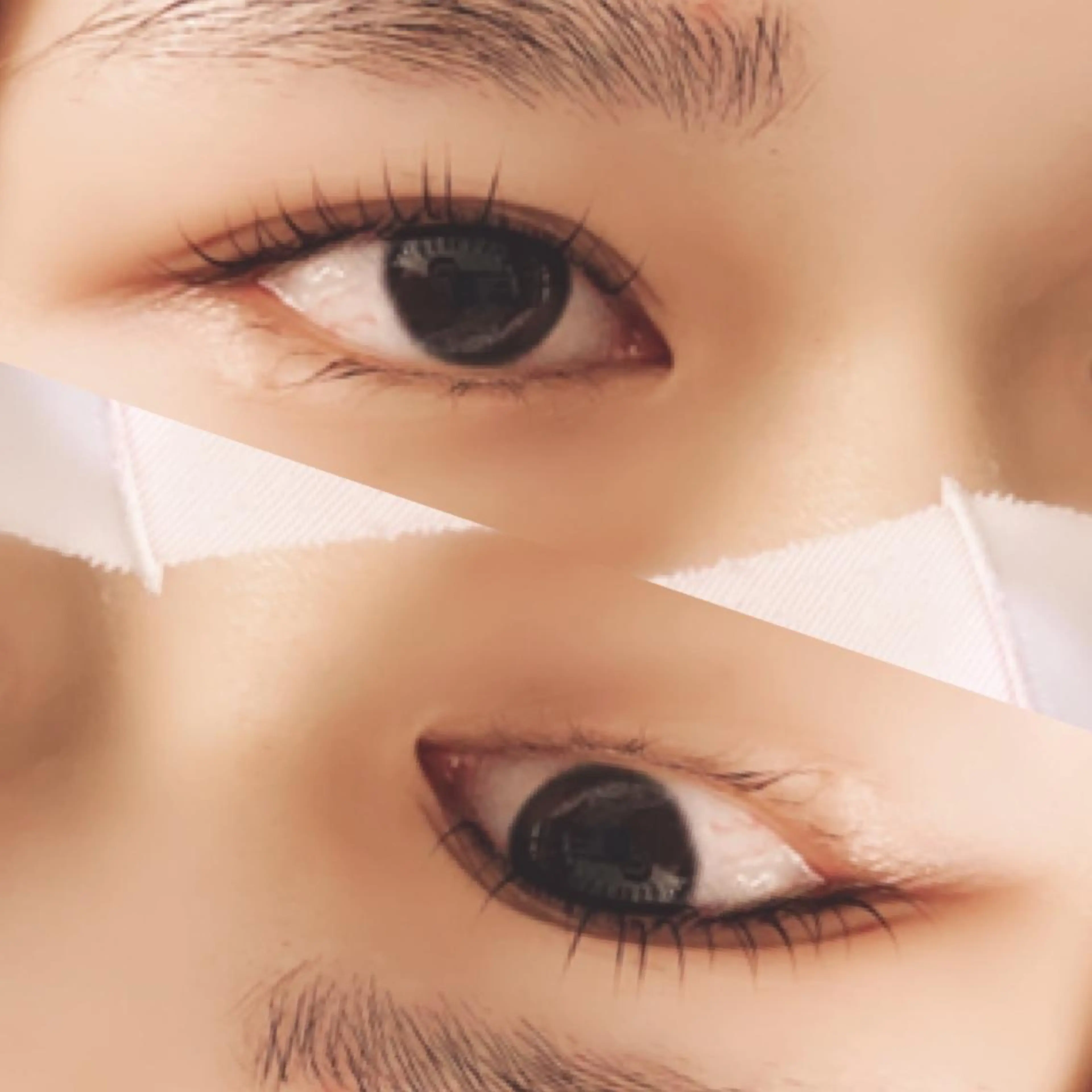 マツエク・マツパ カラーマツエク フラットラッシュ 韓国風マツエク パリジェンヌラッシュリフト まつげパーマ オーダーメイドまつげ ＆まゆげ.RIKAのマツエク・マツパデザイン