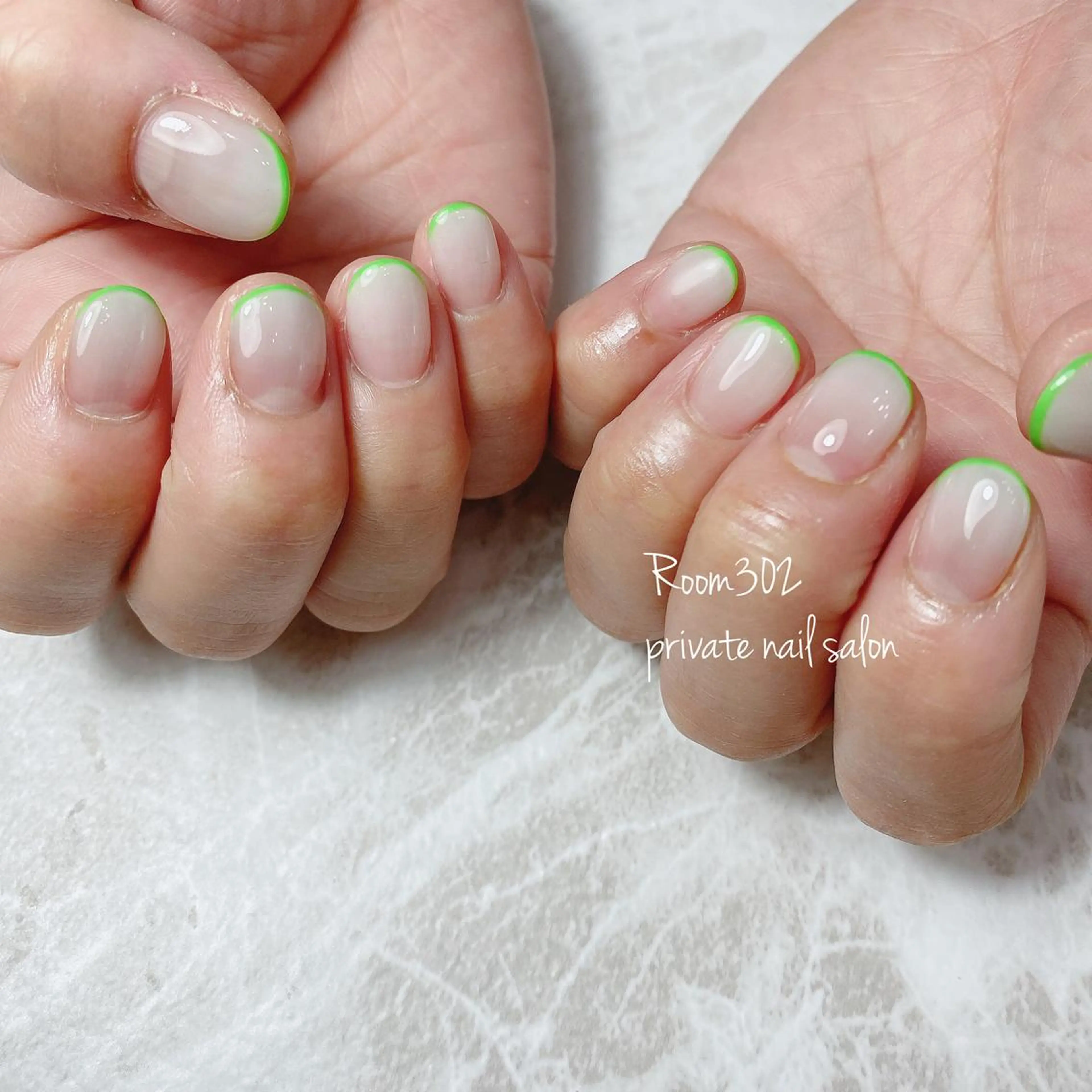 ネイル フレンチネイル Room 302のネイルデザイン