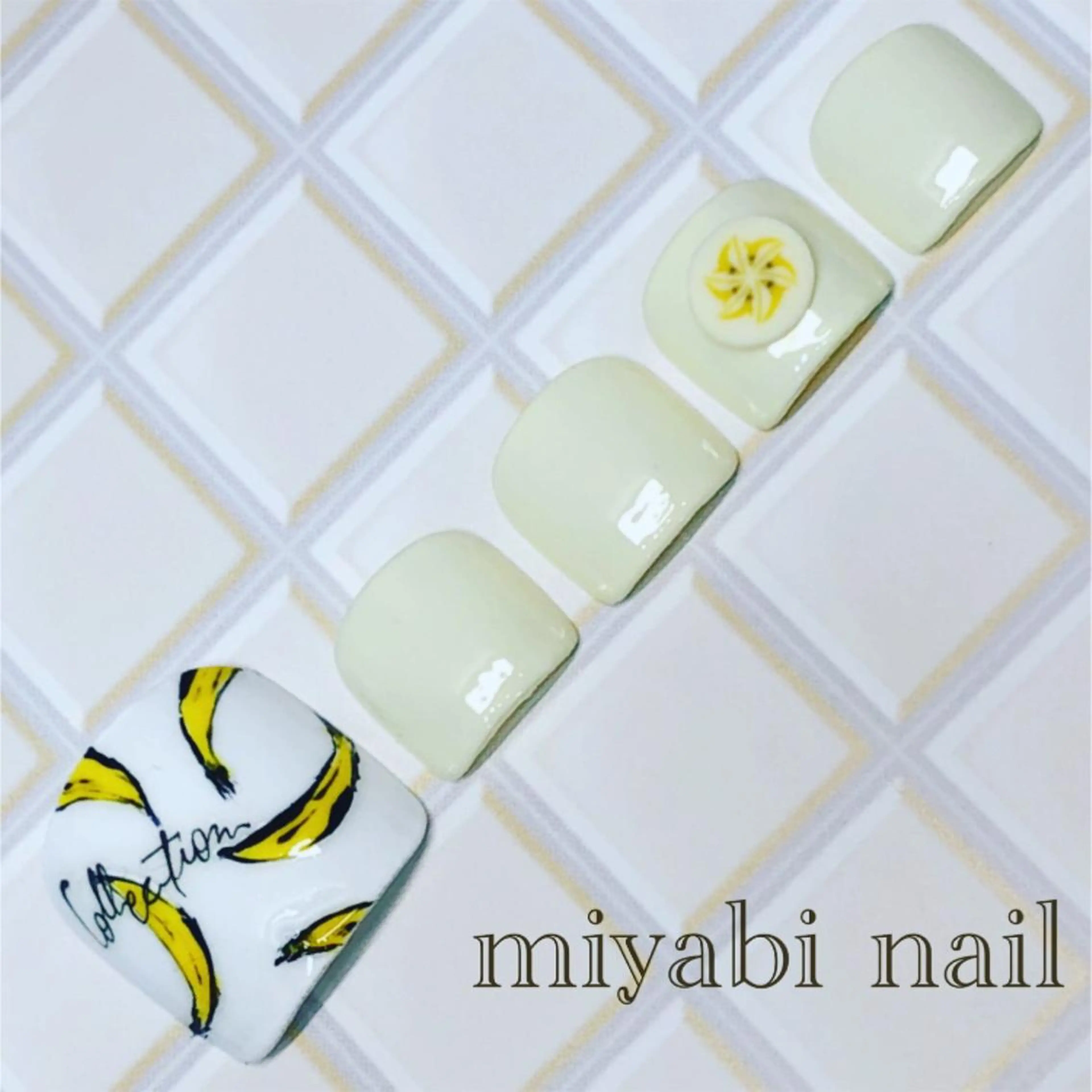 ネイル アートネイル フットネイル miyabi nail 桂川駅近くのネイルデザイン