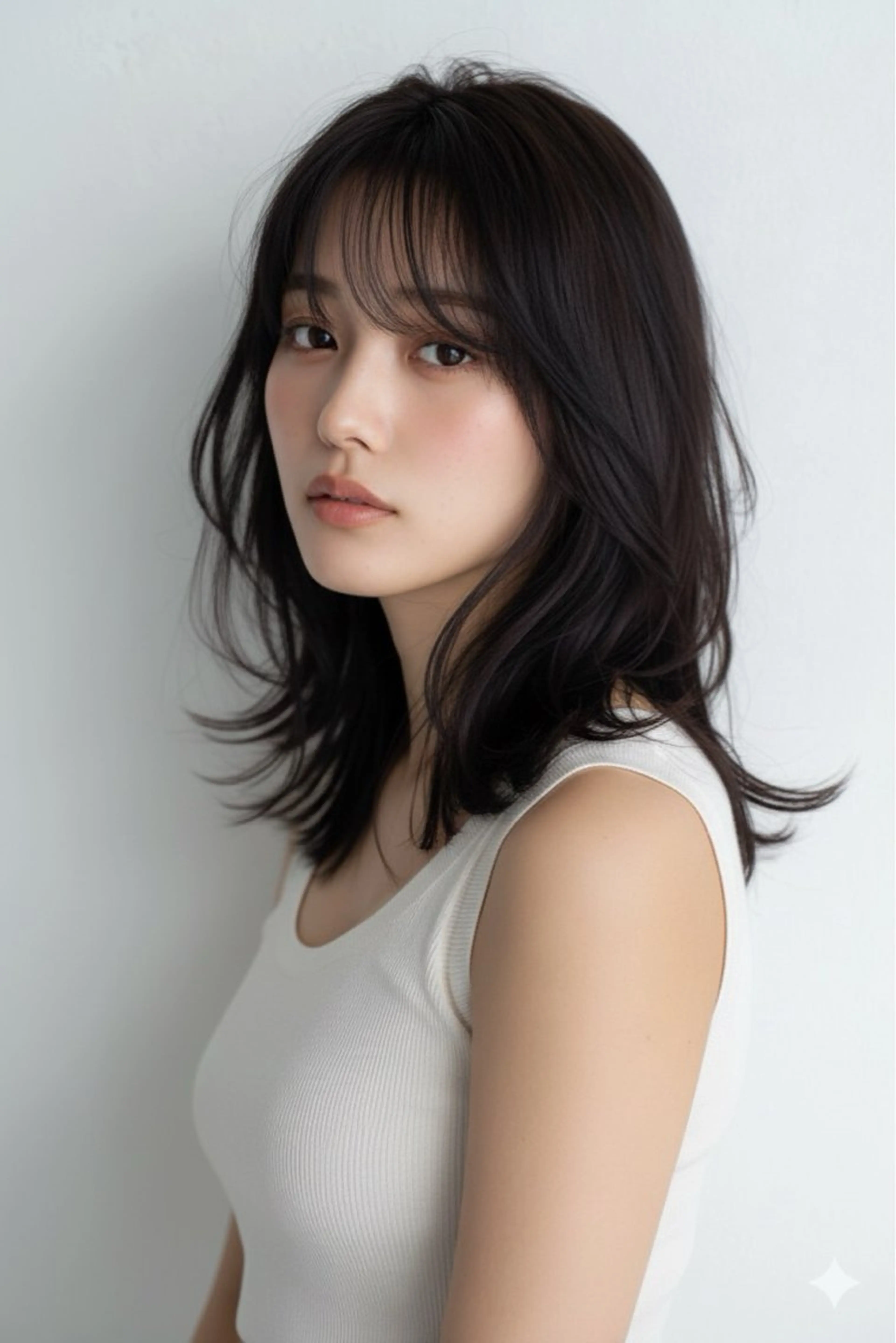 ミディアム カラー ヘアアレンジ カット ヘアカラー トリートメント ヘッドスパ リベルテ所属・♦️最強の似合わせ ♦️副店長/高橋のヘアスタイル